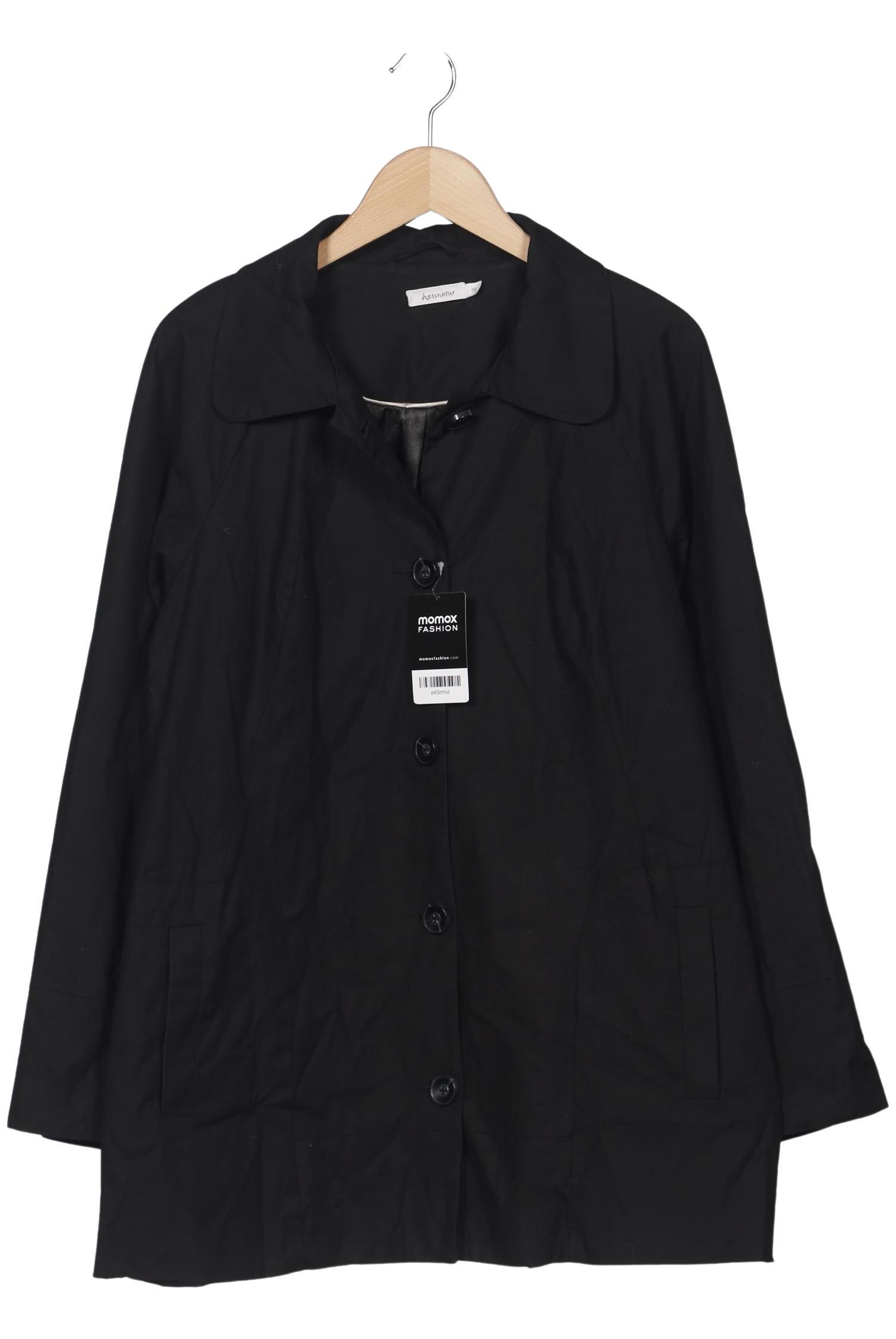 

hessnatur Damen Mantel, schwarz, Gr. 36