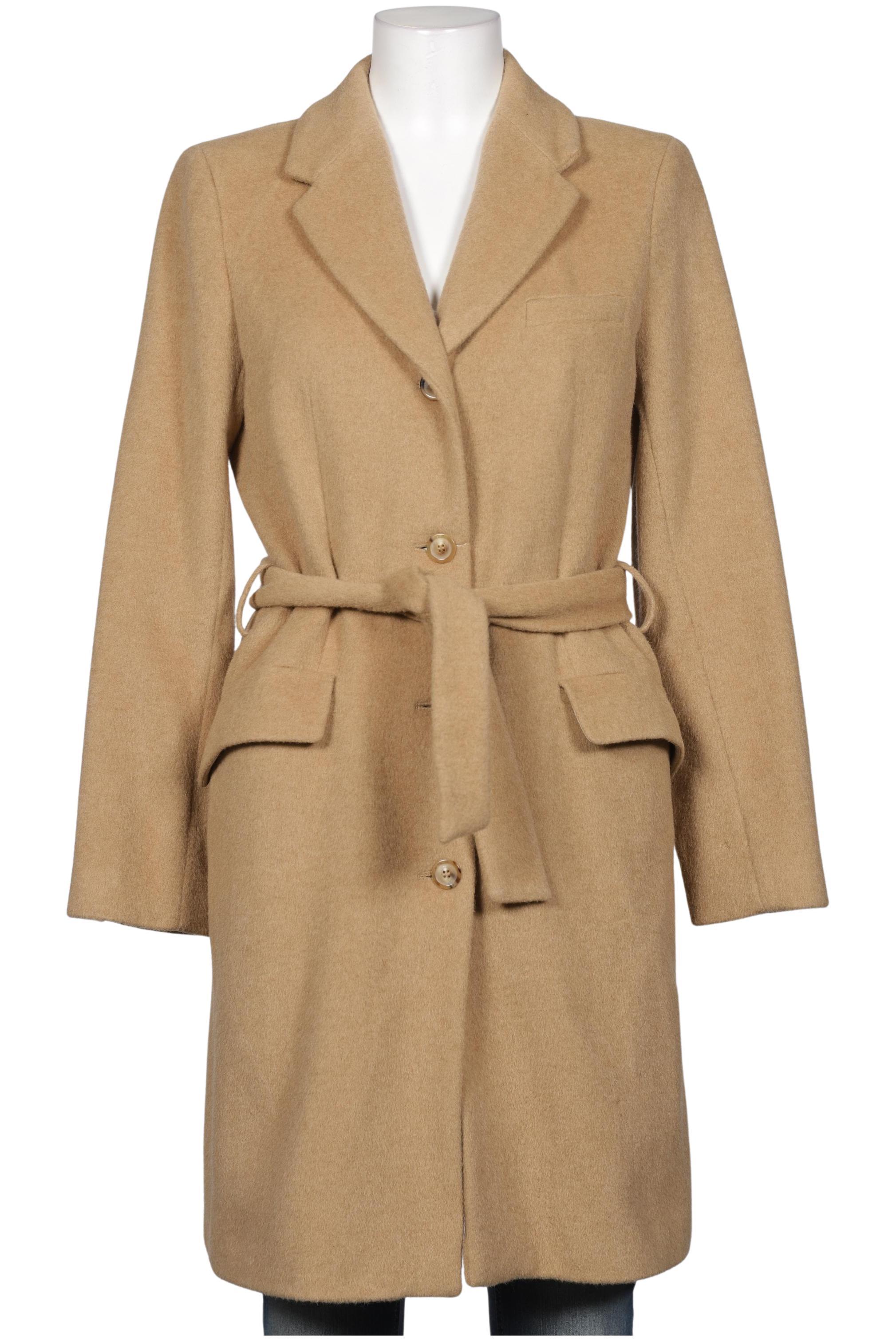 

hessnatur Damen Mantel, beige, Gr. 38