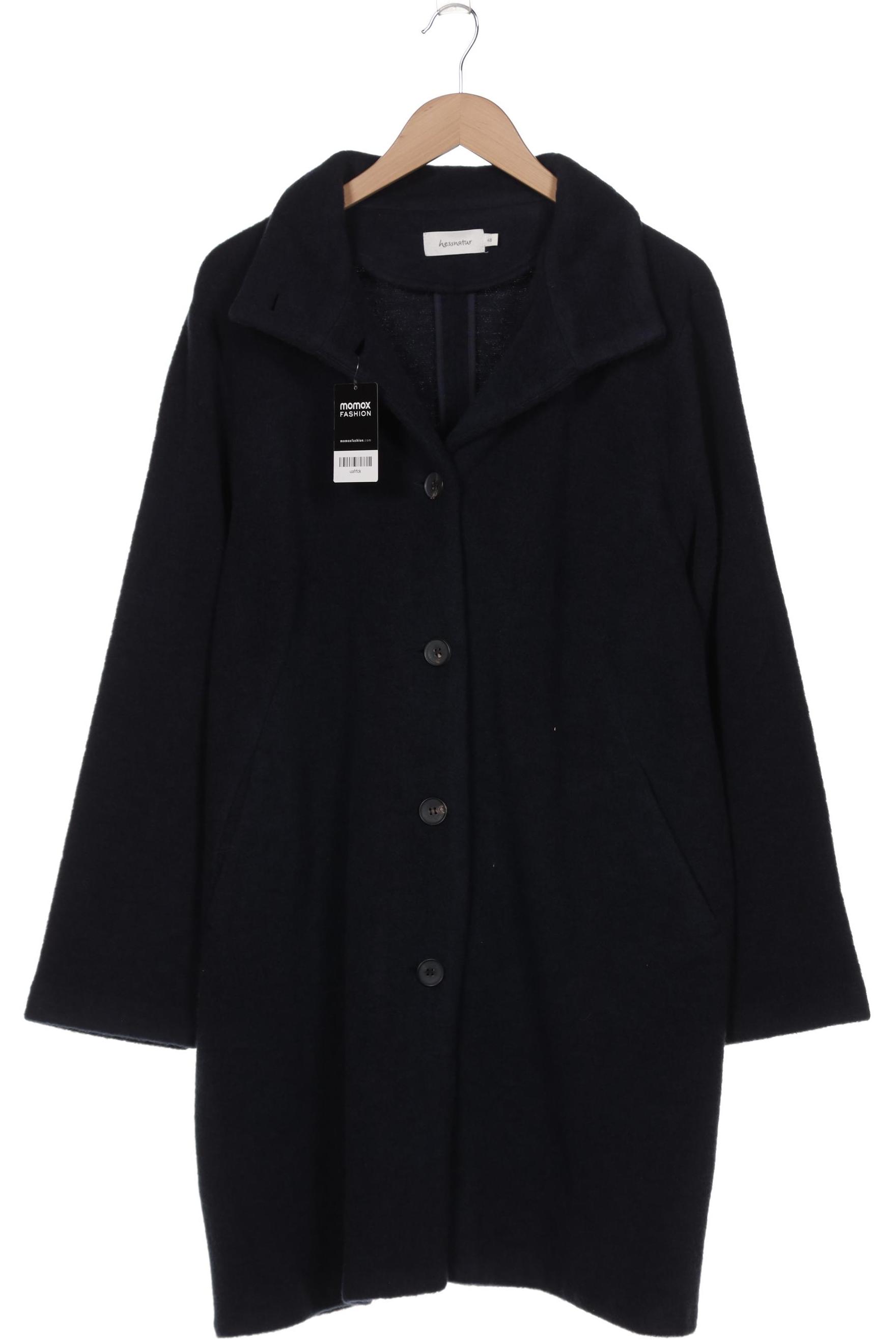 

hessnatur Damen Mantel, marineblau, Gr. 48