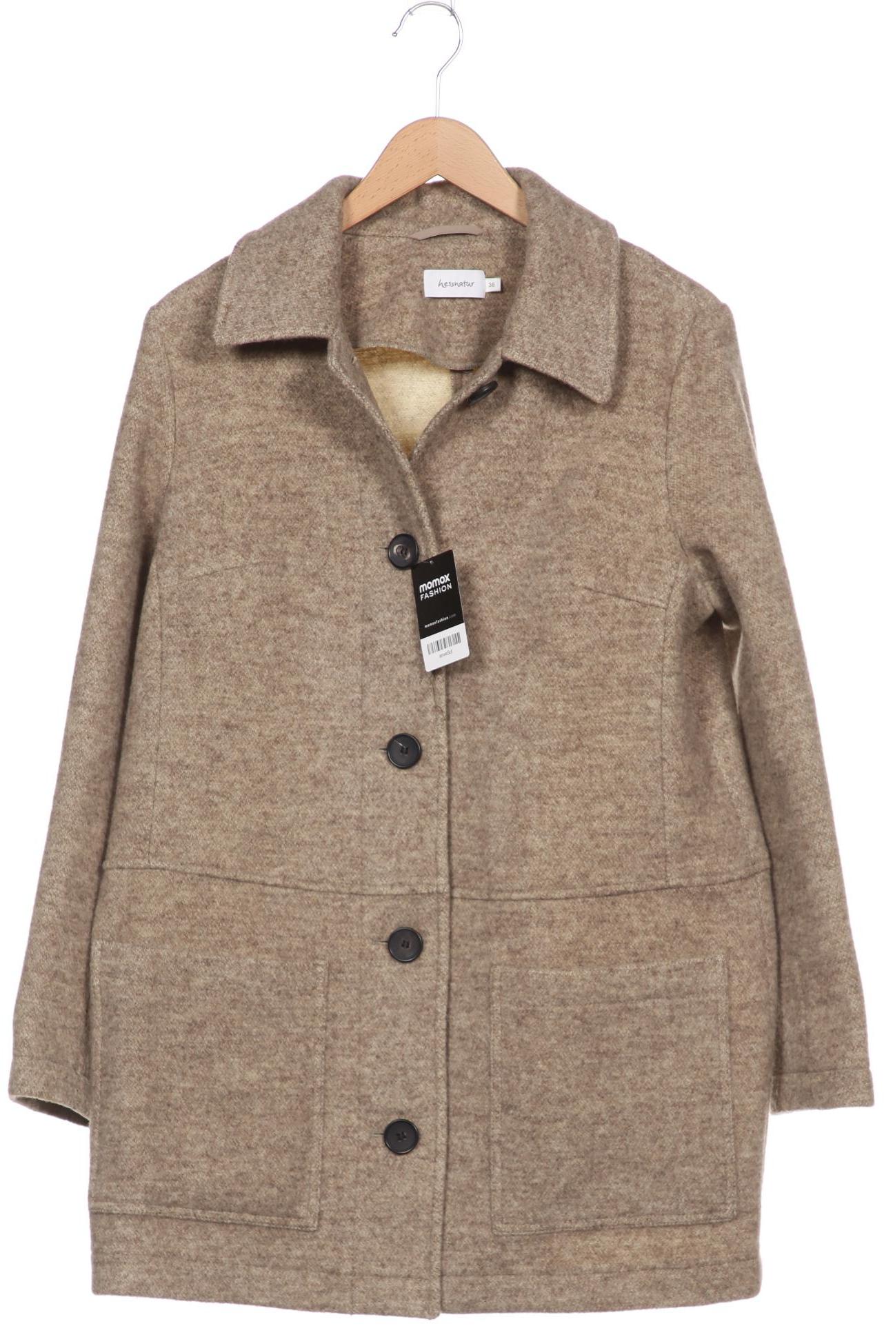 

hessnatur Damen Mantel, beige, Gr. 38
