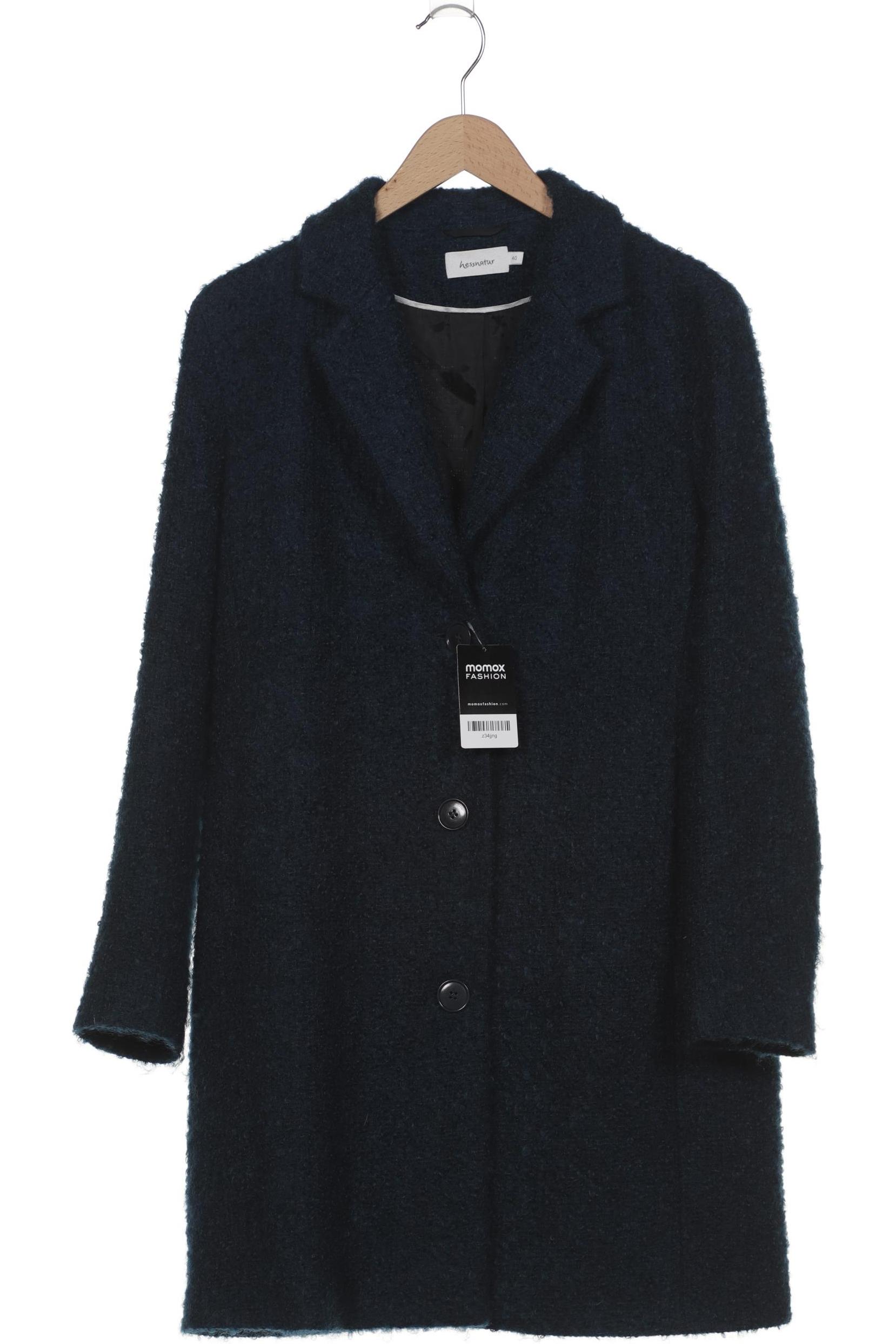 

hessnatur Damen Mantel, blau, Gr. 40