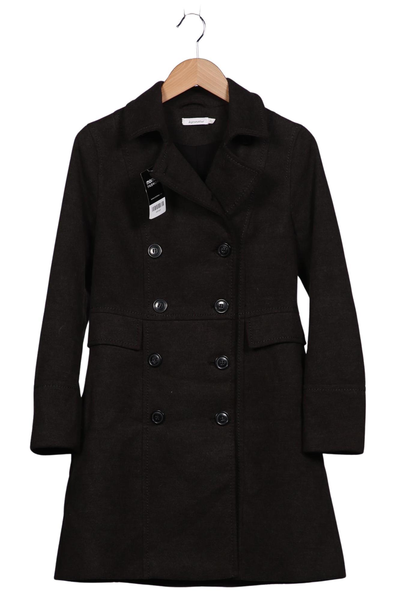 

hessnatur Damen Mantel, braun, Gr. 34