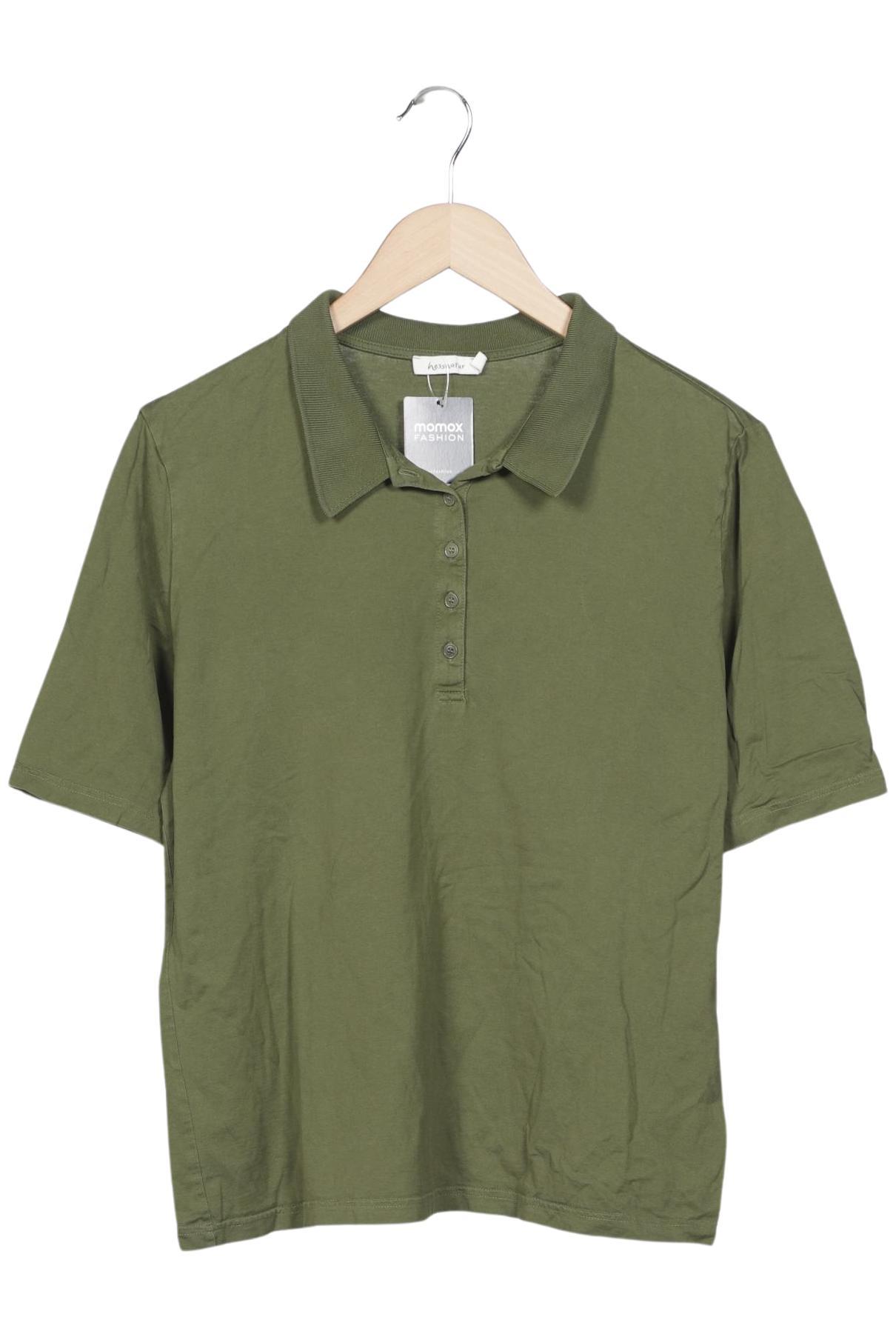 

hessnatur Damen Poloshirt, grün, Gr. 44