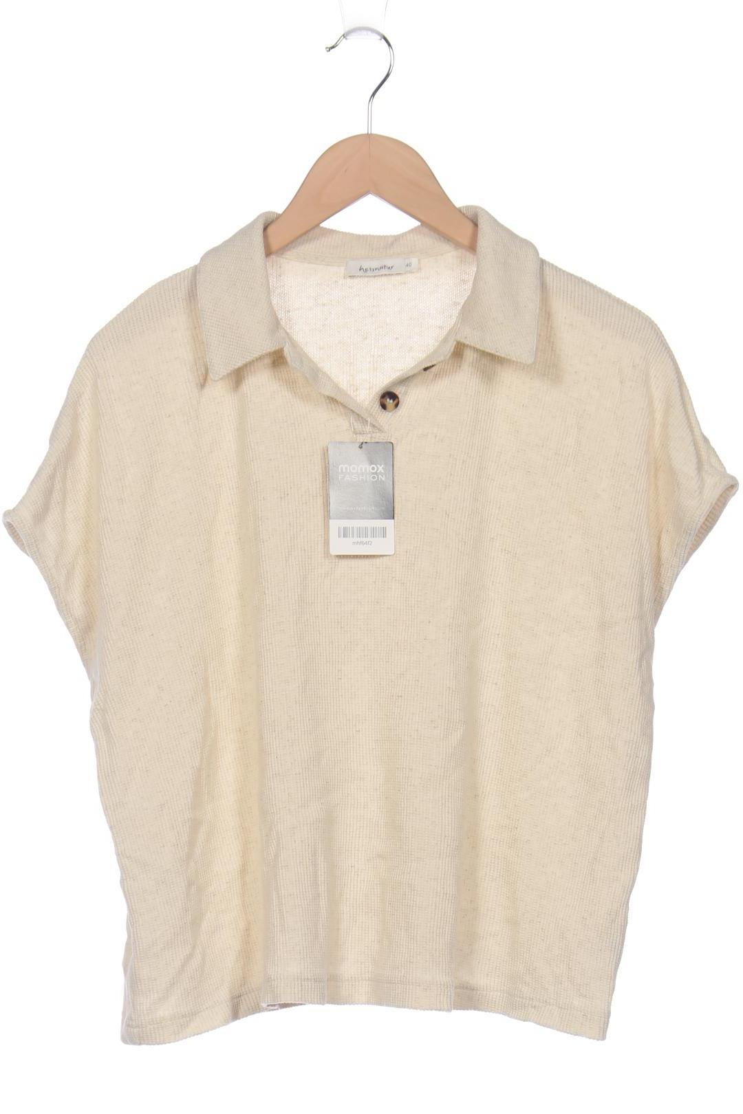 

hessnatur Damen Poloshirt, beige, Gr. 40