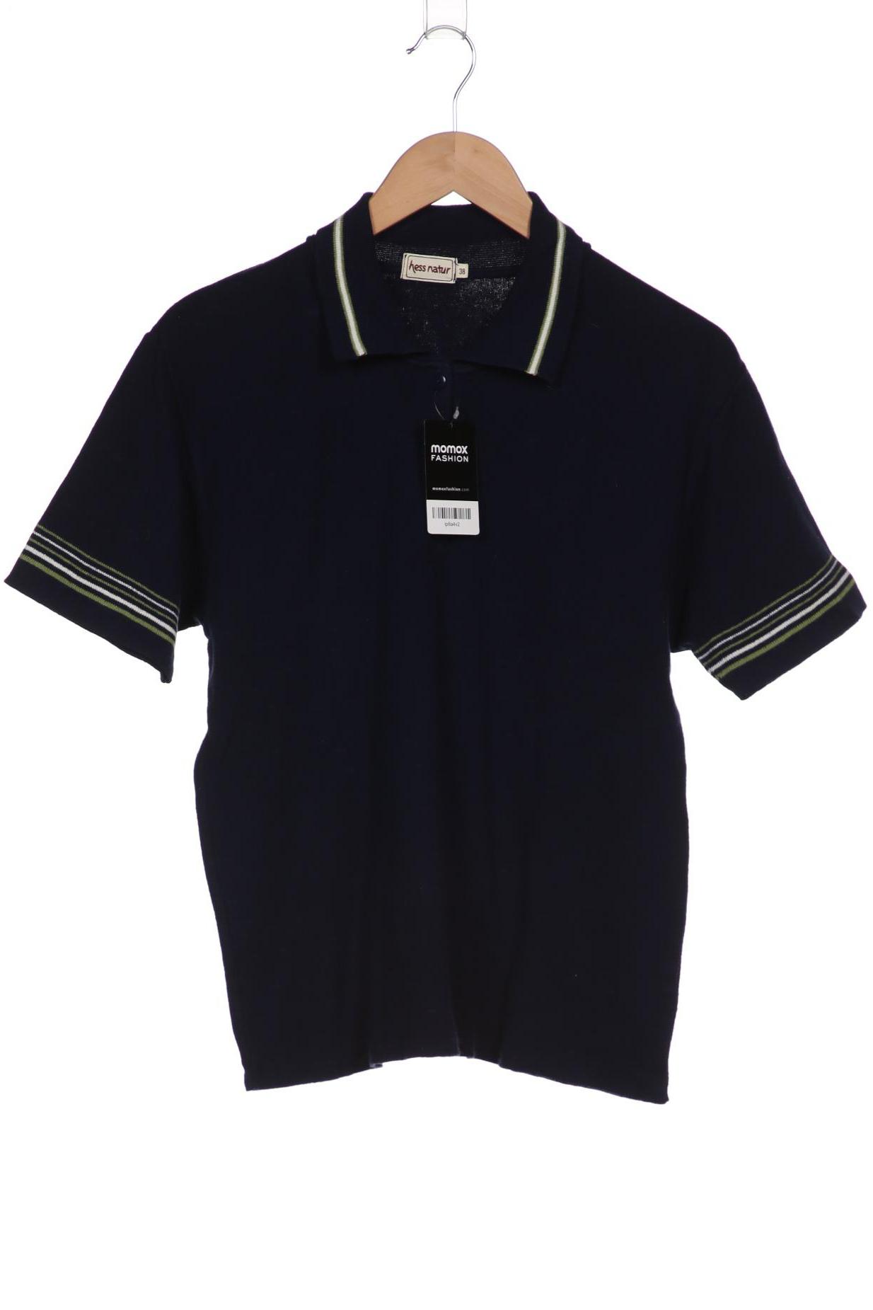 

hessnatur Damen Poloshirt, marineblau, Gr. 38