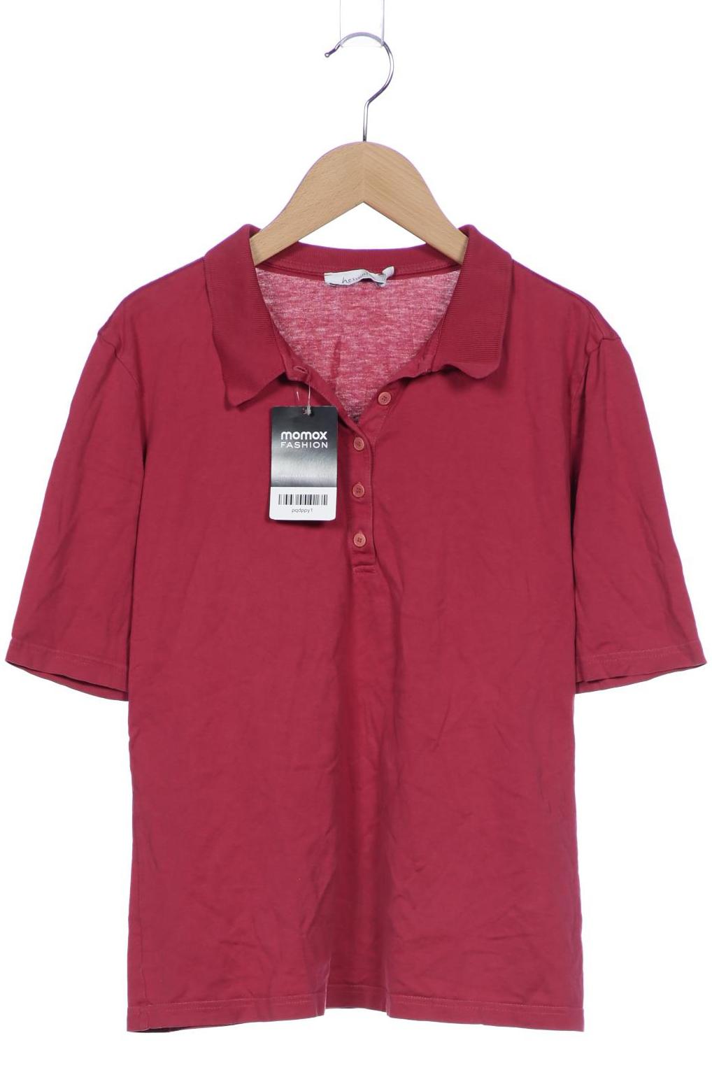 

hessnatur Damen Poloshirt, bordeaux, Gr. 38