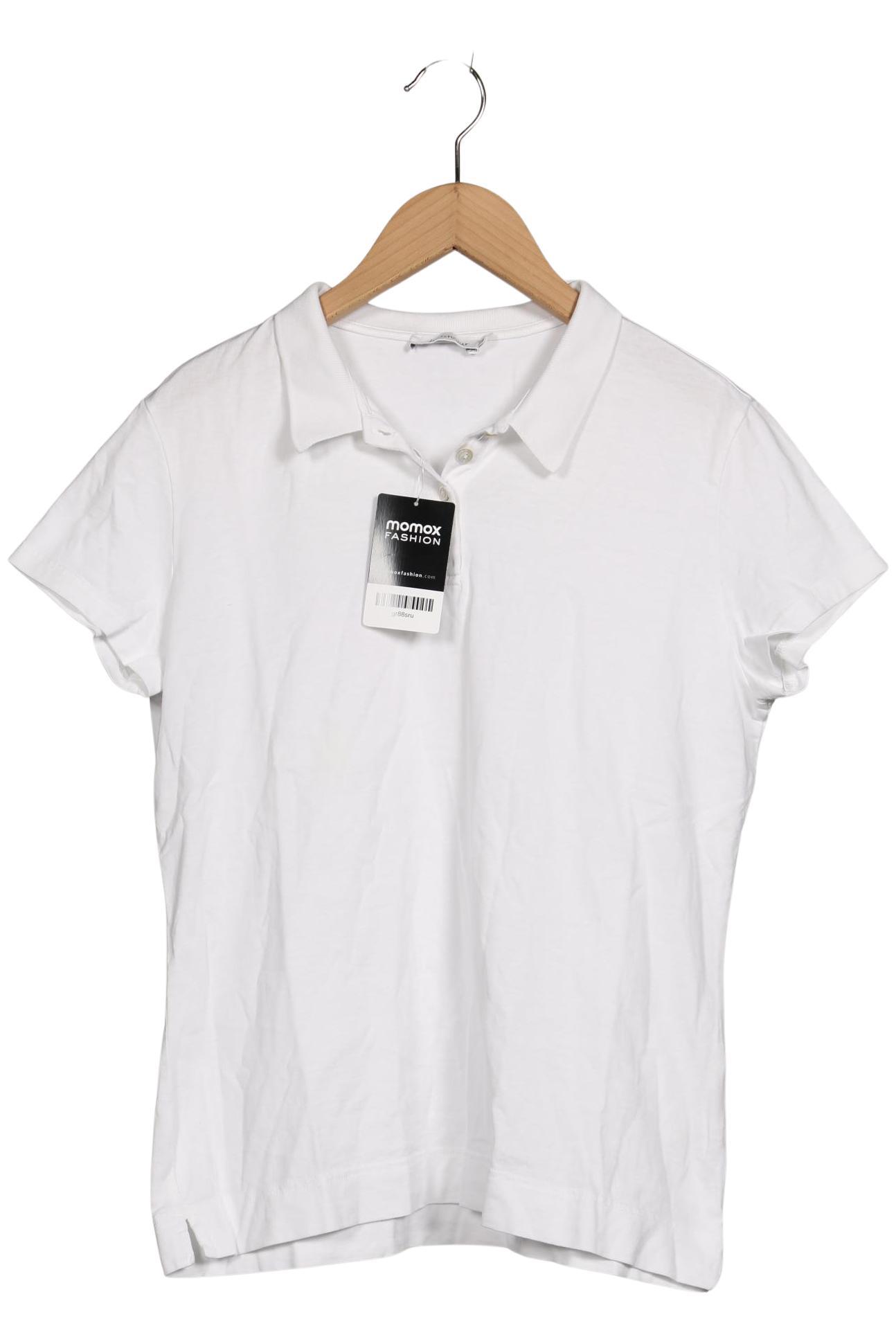 

hessnatur Damen Poloshirt, weiß, Gr. 38