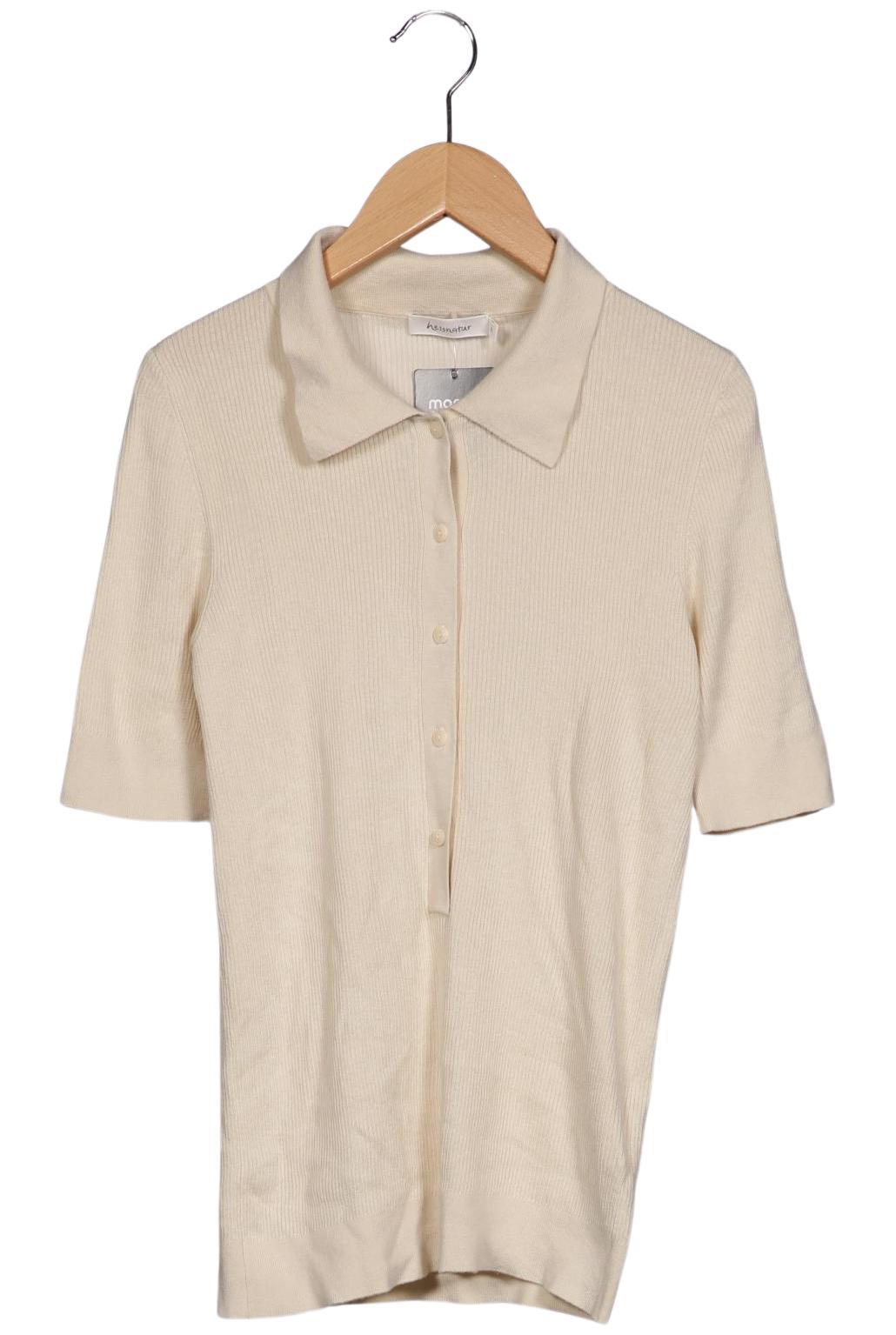 

hessnatur Damen Poloshirt, beige, Gr. 36