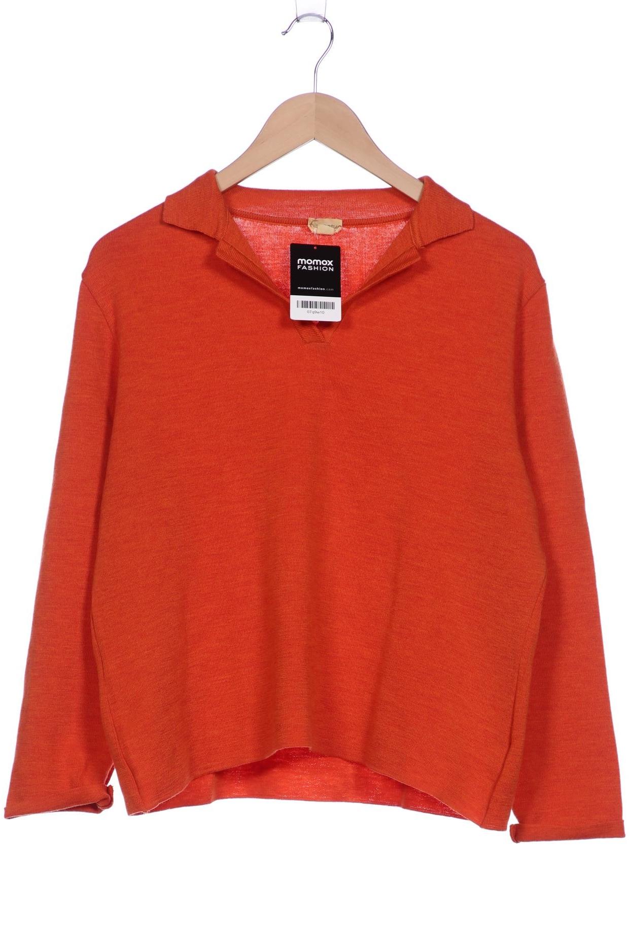 

hessnatur Damen Pullover, orange, Gr. 42