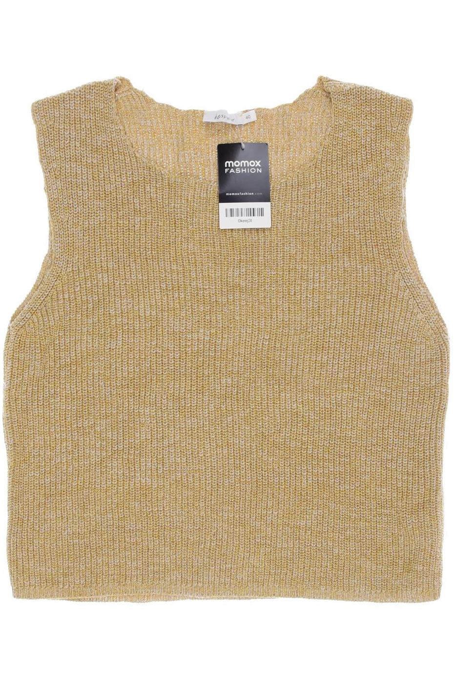 

hessnatur Damen Pullover, gelb, Gr. 40