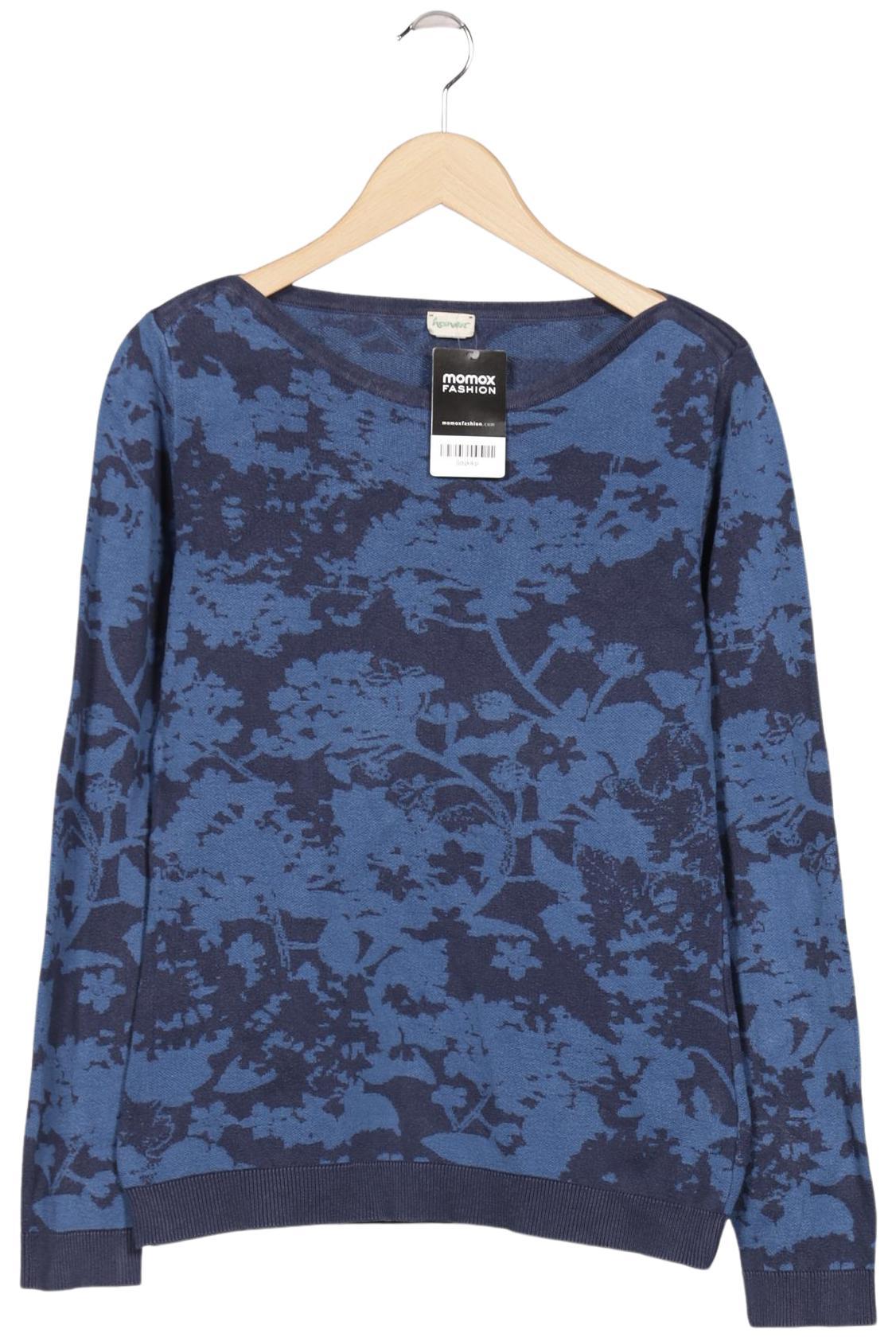 

hessnatur Damen Pullover, marineblau, Gr. 36