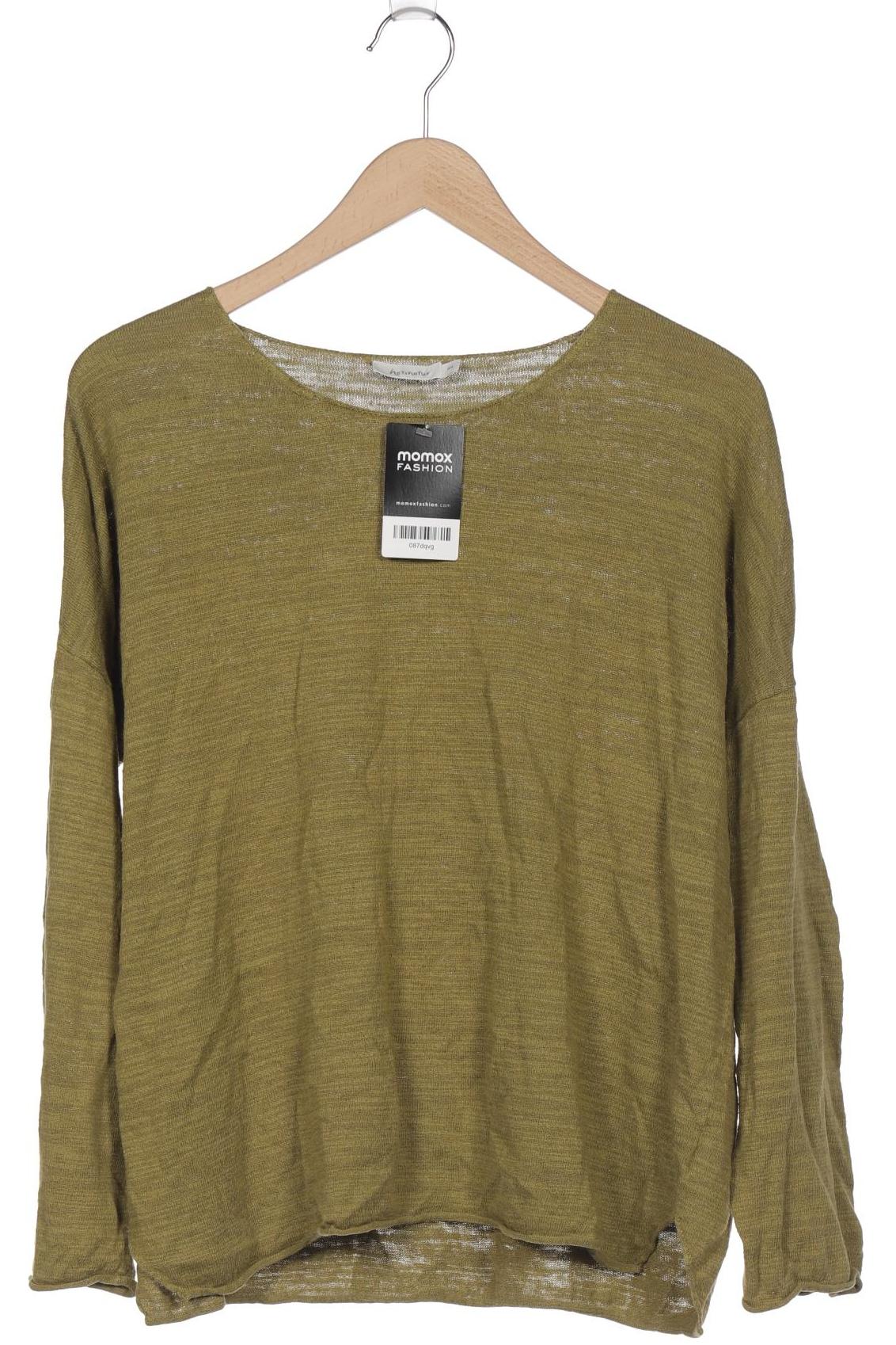 

hessnatur Damen Pullover, grün, Gr. 44