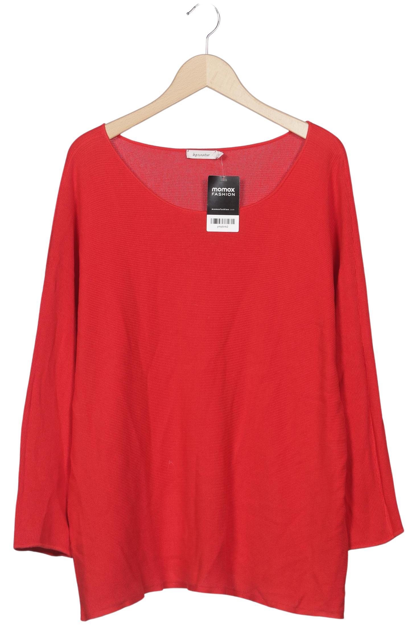 

hessnatur Damen Pullover, rot, Gr. 46