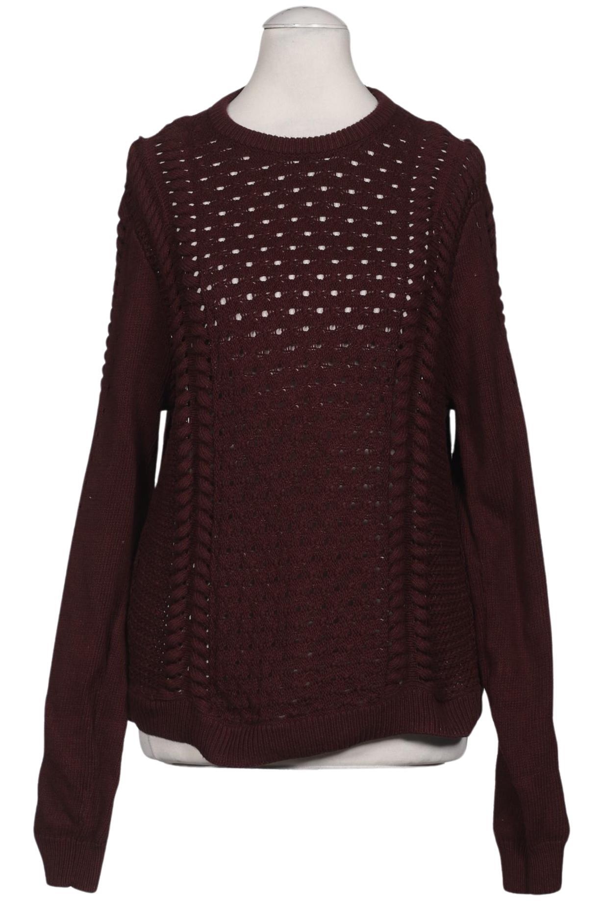 

hessnatur Damen Pullover, bordeaux, Gr. 38