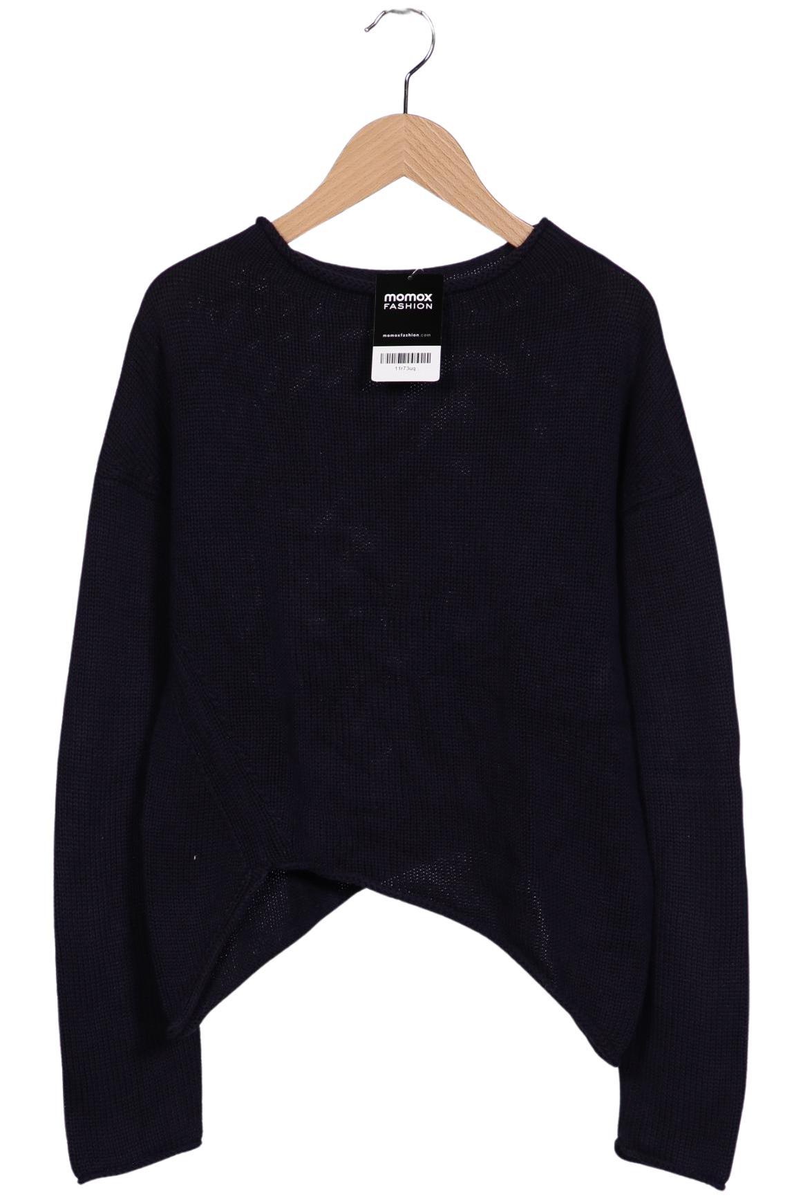 

hessnatur Damen Pullover, marineblau, Gr. 36