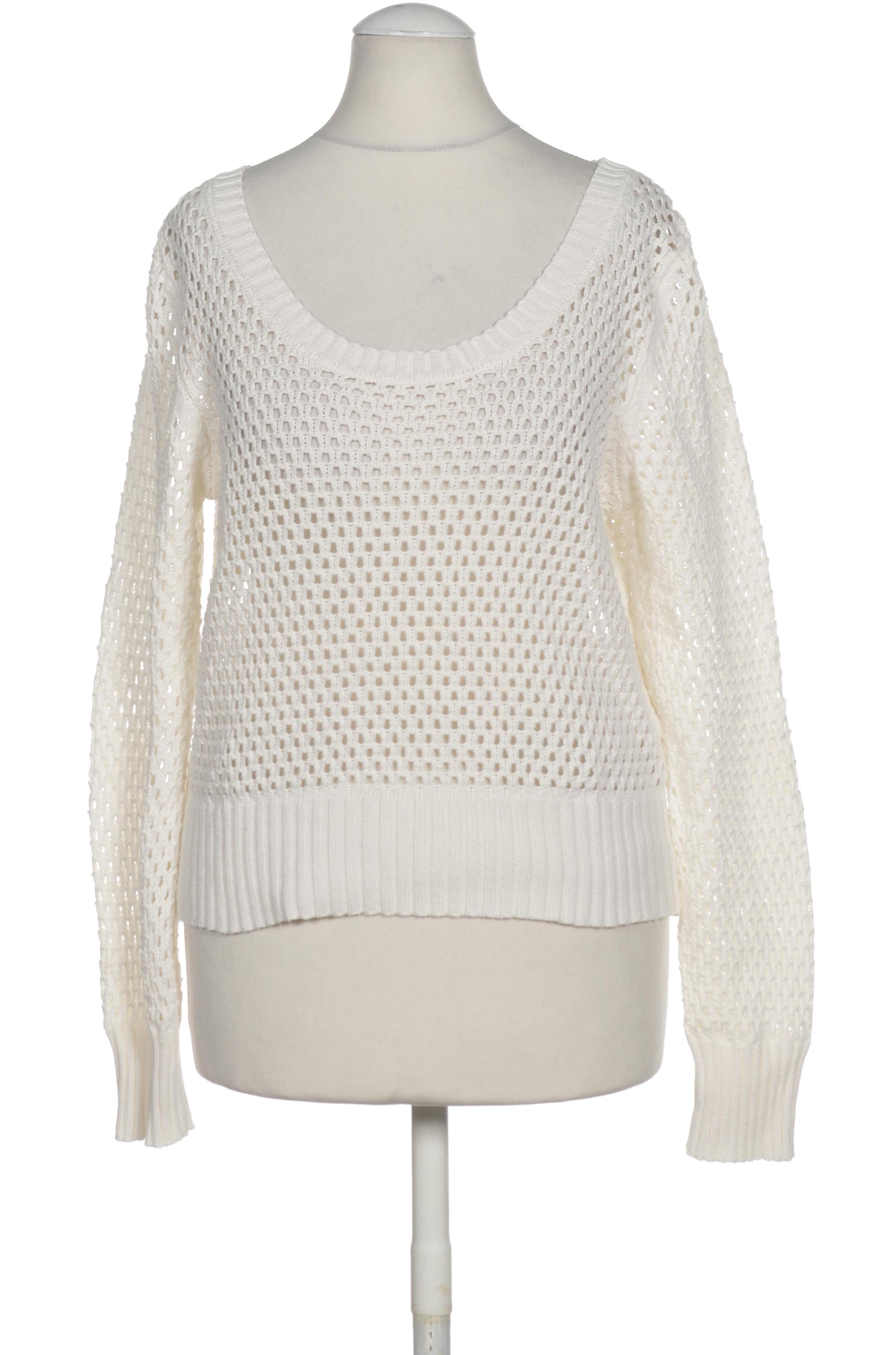 

hessnatur Damen Pullover, weiß, Gr. 36