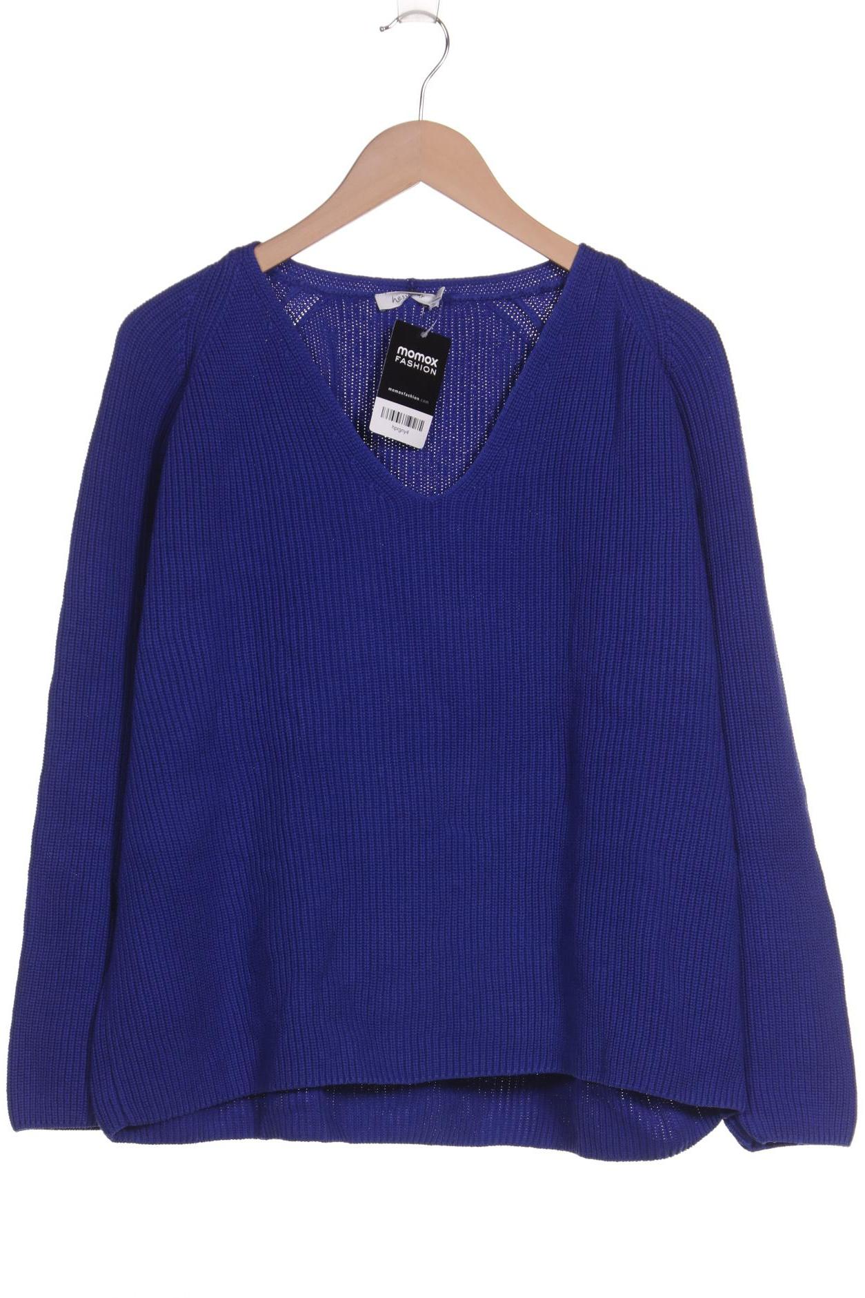 

hessnatur Damen Pullover, blau, Gr. 46