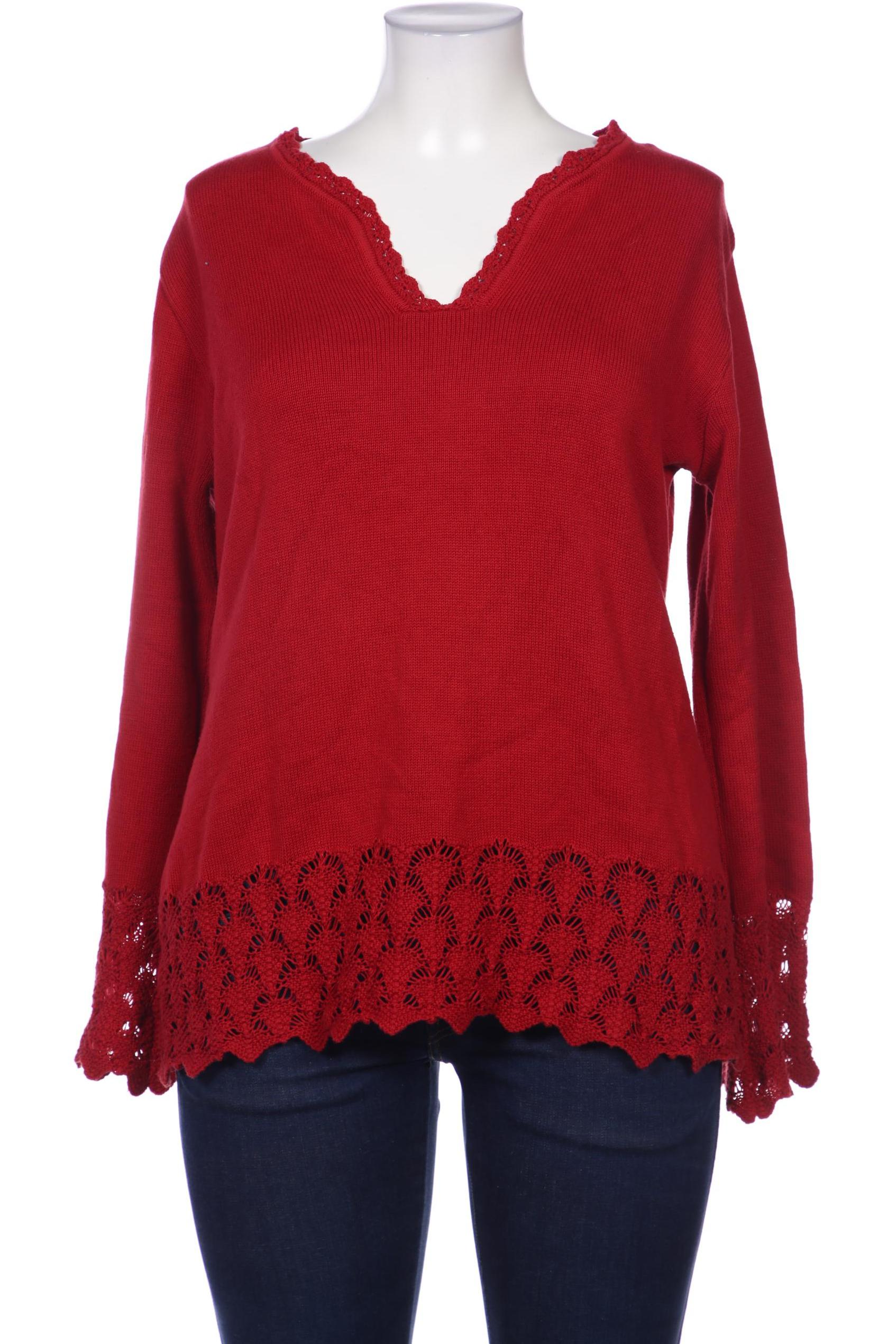 

hessnatur Damen Pullover, rot, Gr. 42