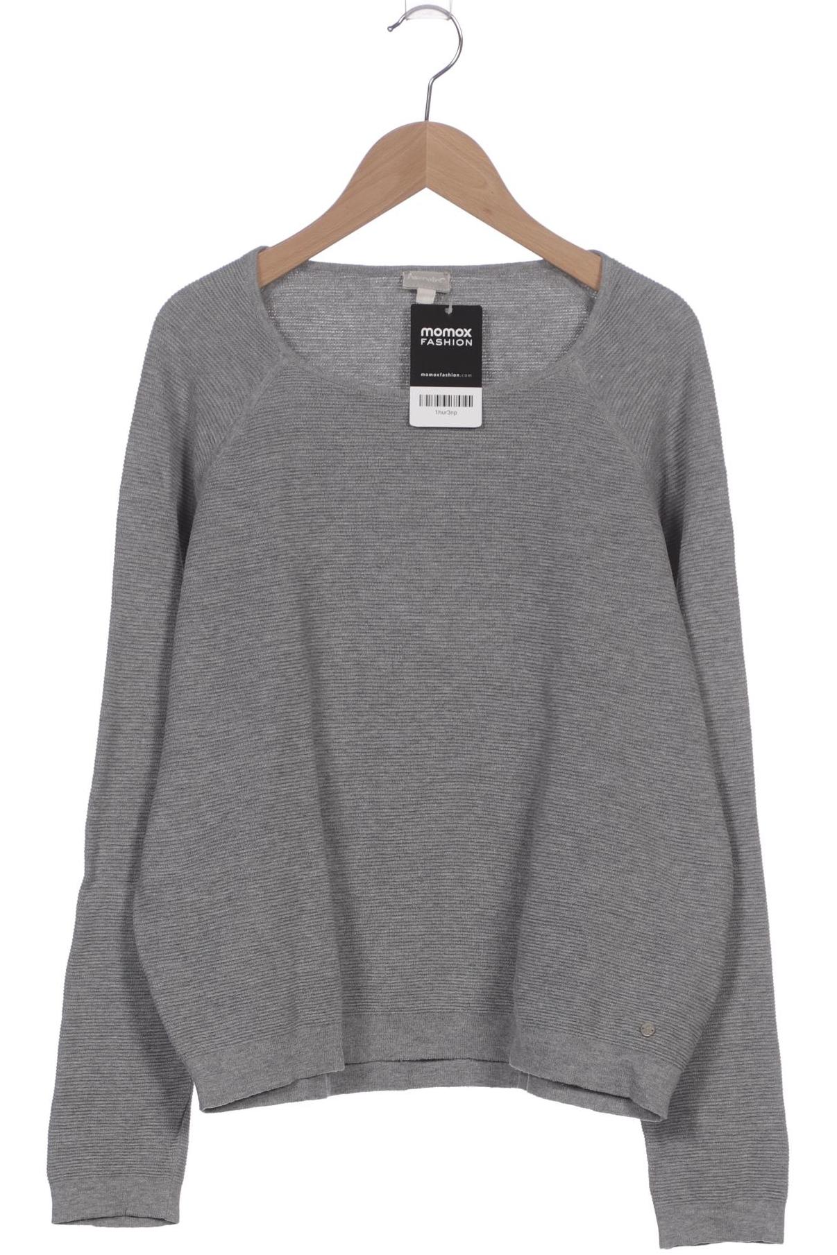 

hessnatur Damen Pullover, grau, Gr. 40