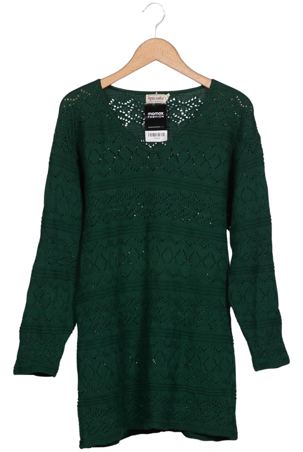 

hessnatur Damen Pullover, grün, Gr. 38