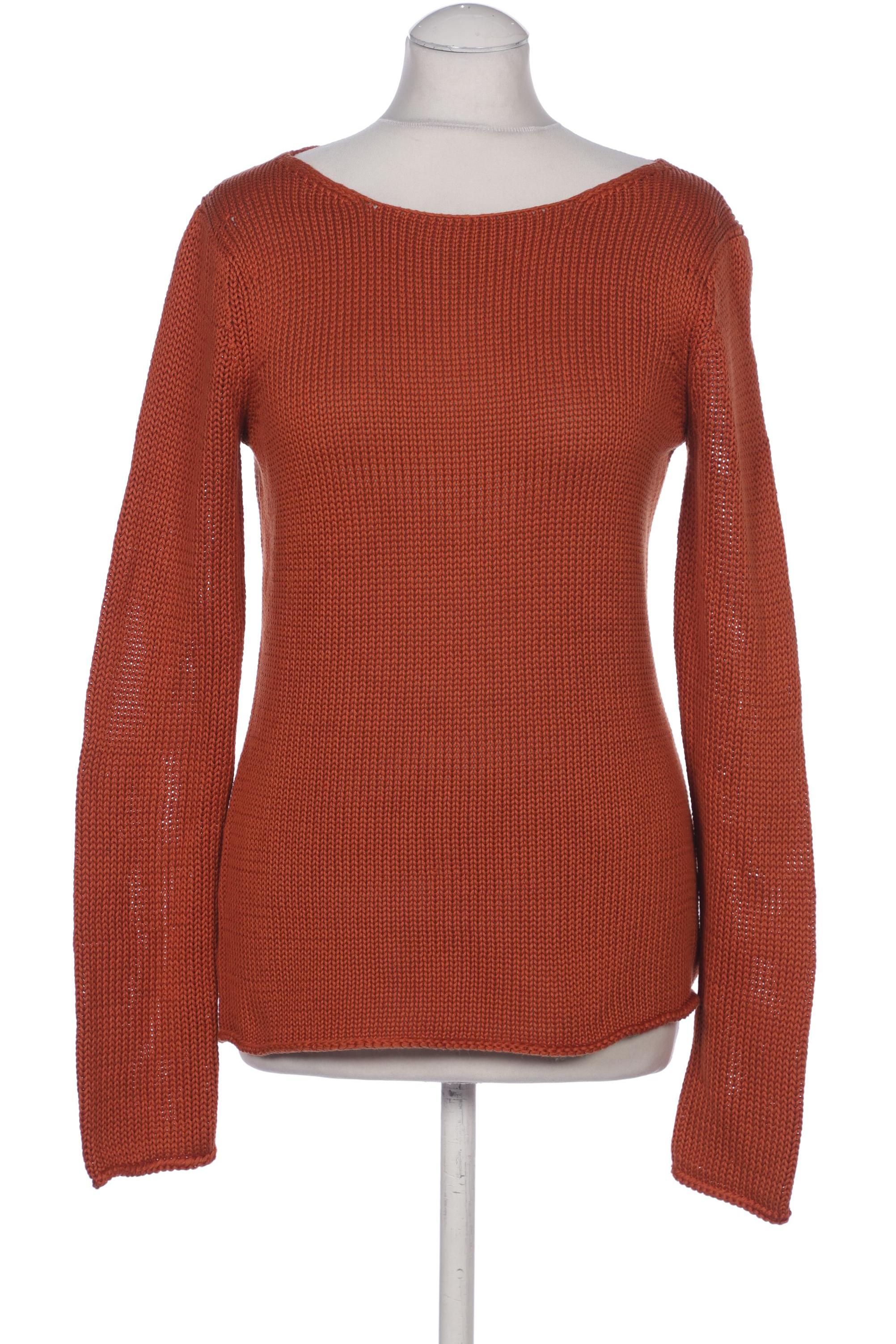 

hessnatur Damen Pullover, orange, Gr. 38