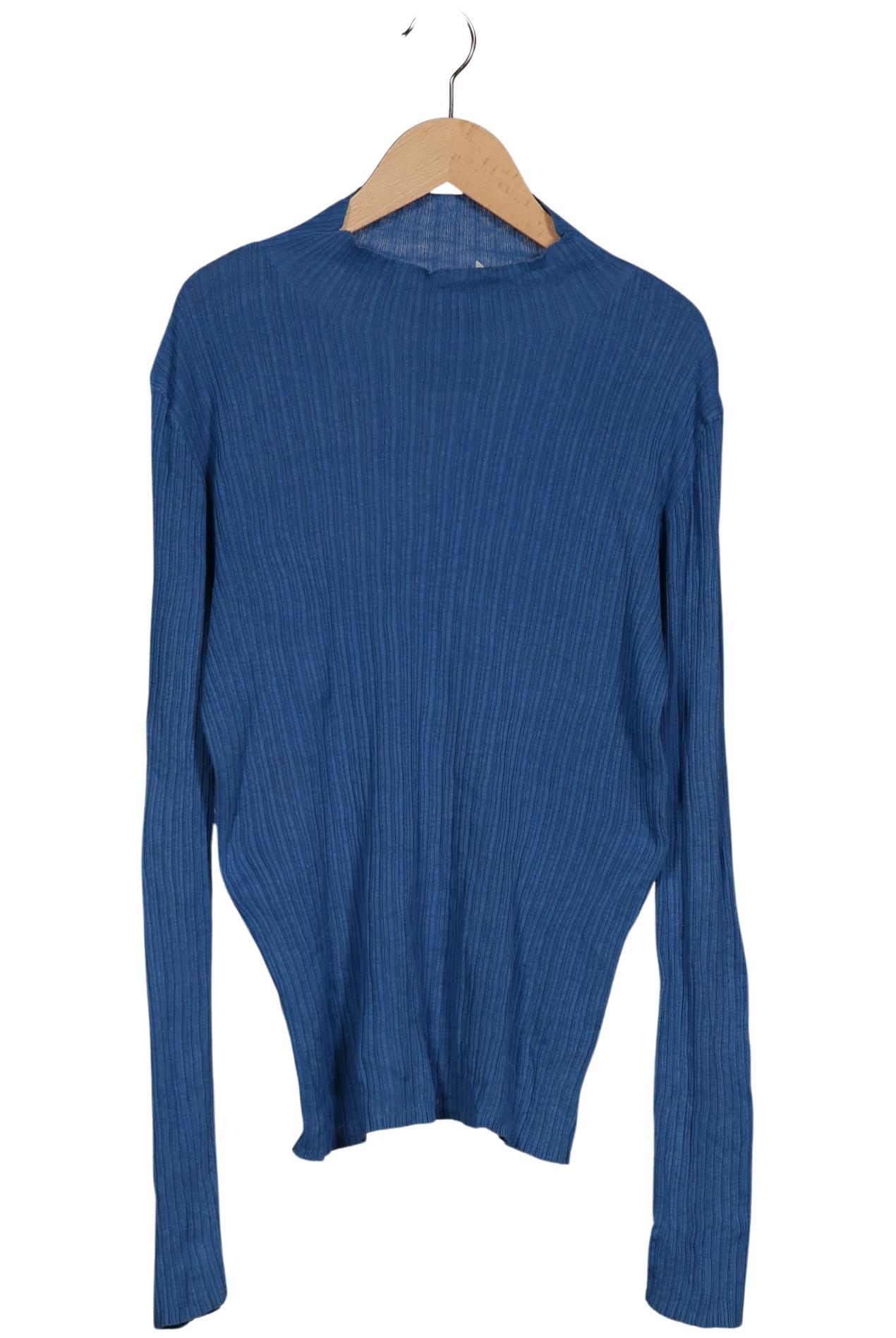 

hessnatur Damen Pullover, blau, Gr. 38