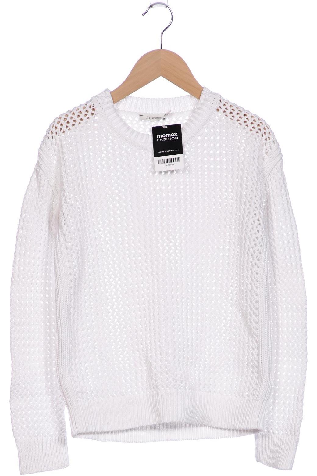 

hessnatur Damen Pullover, weiß, Gr. 34