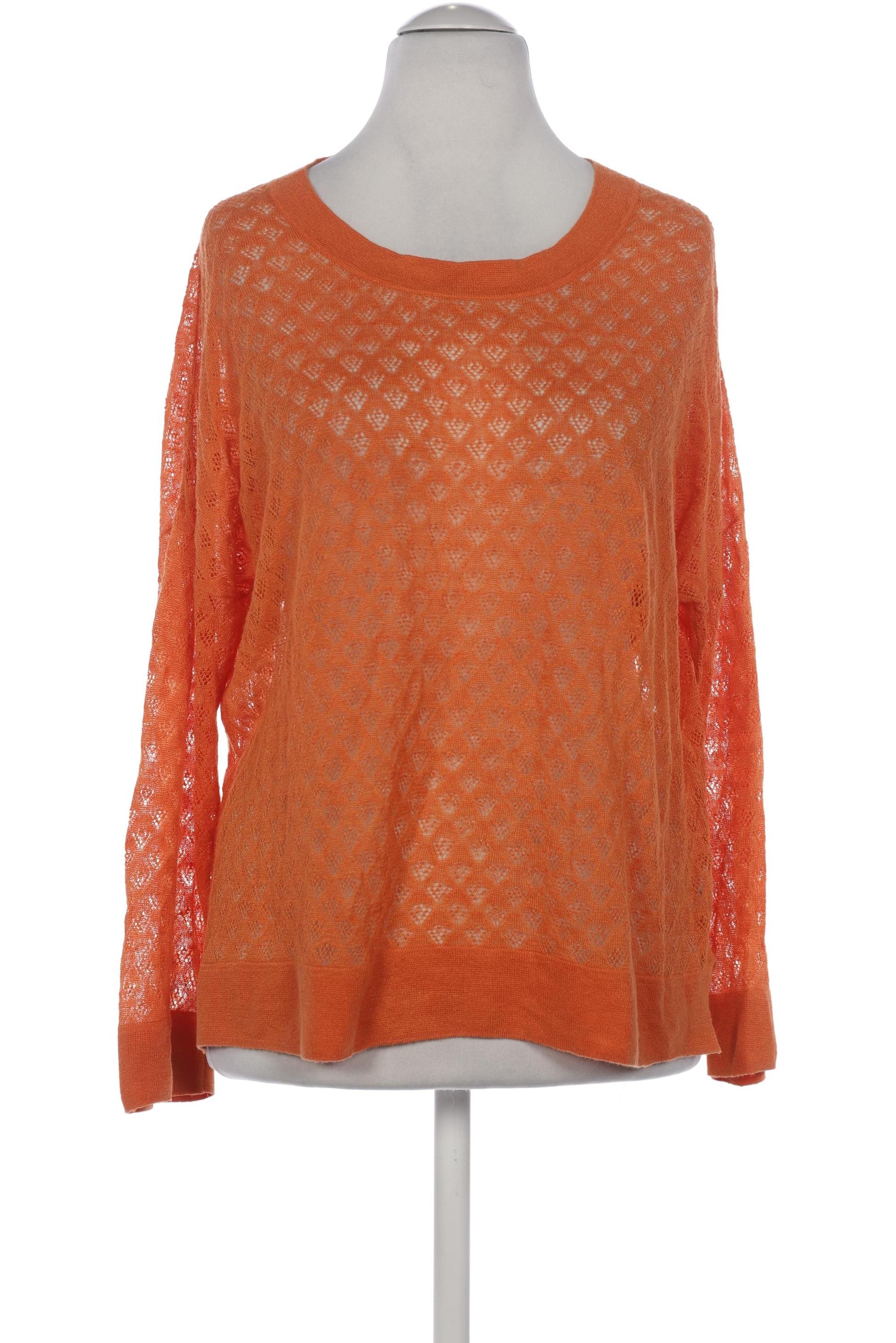 

hessnatur Damen Pullover, orange, Gr. 38