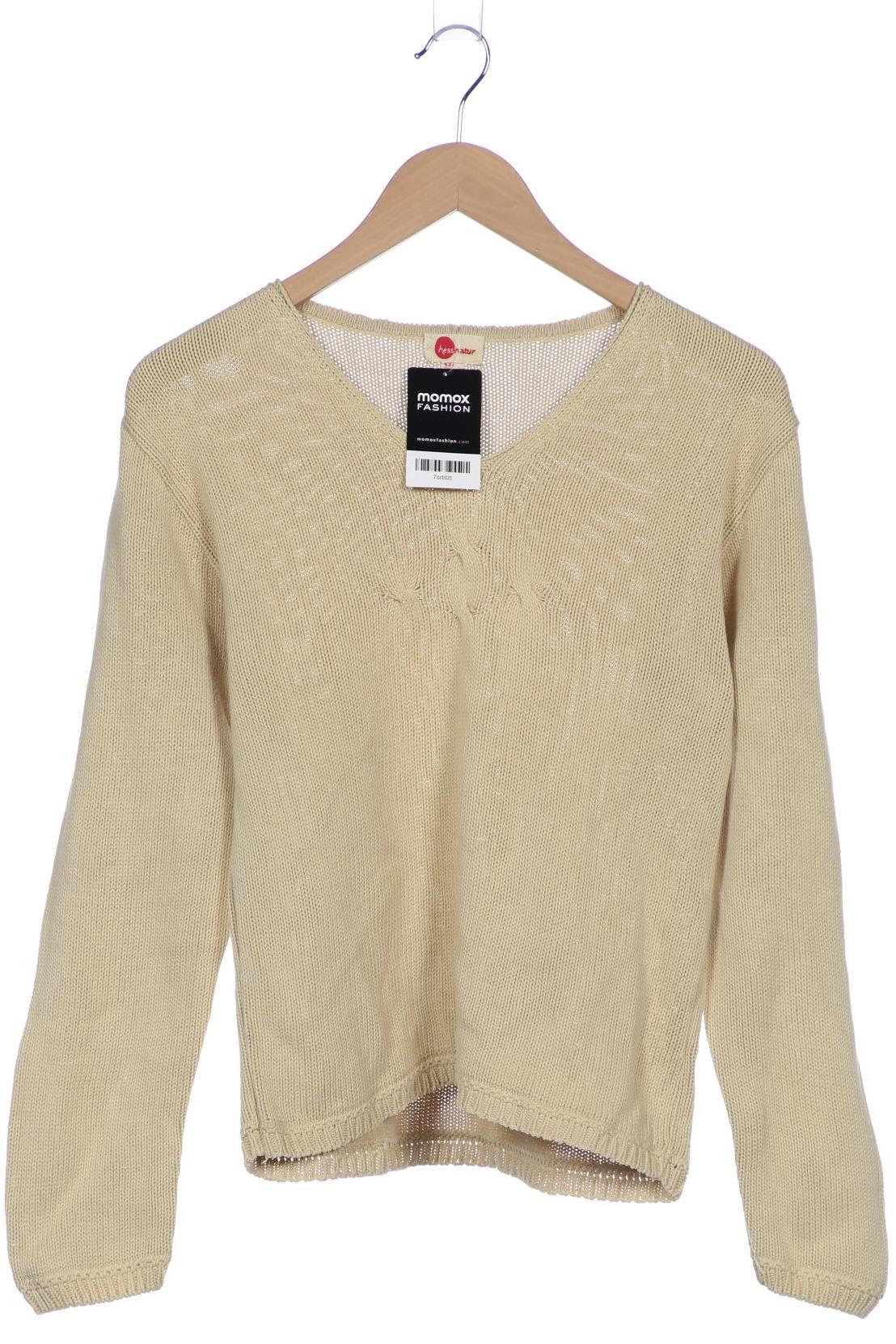 

hessnatur Damen Pullover, beige, Gr. 34