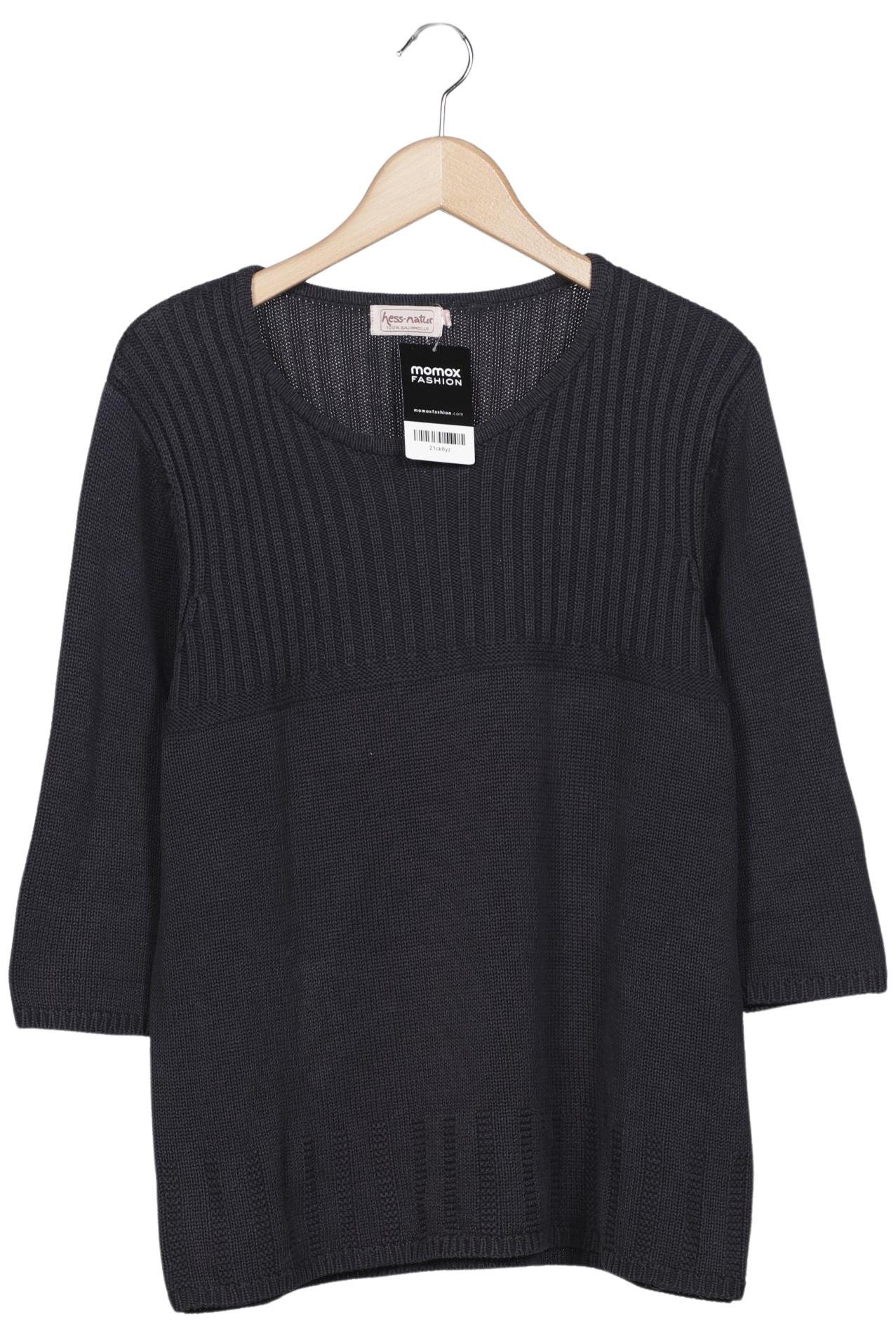

hessnatur Damen Pullover, grau, Gr. 44
