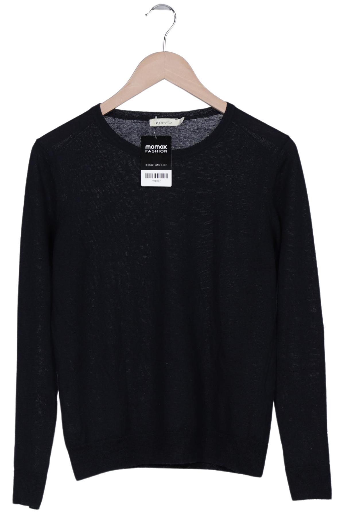 

hessnatur Damen Pullover, marineblau, Gr. 40