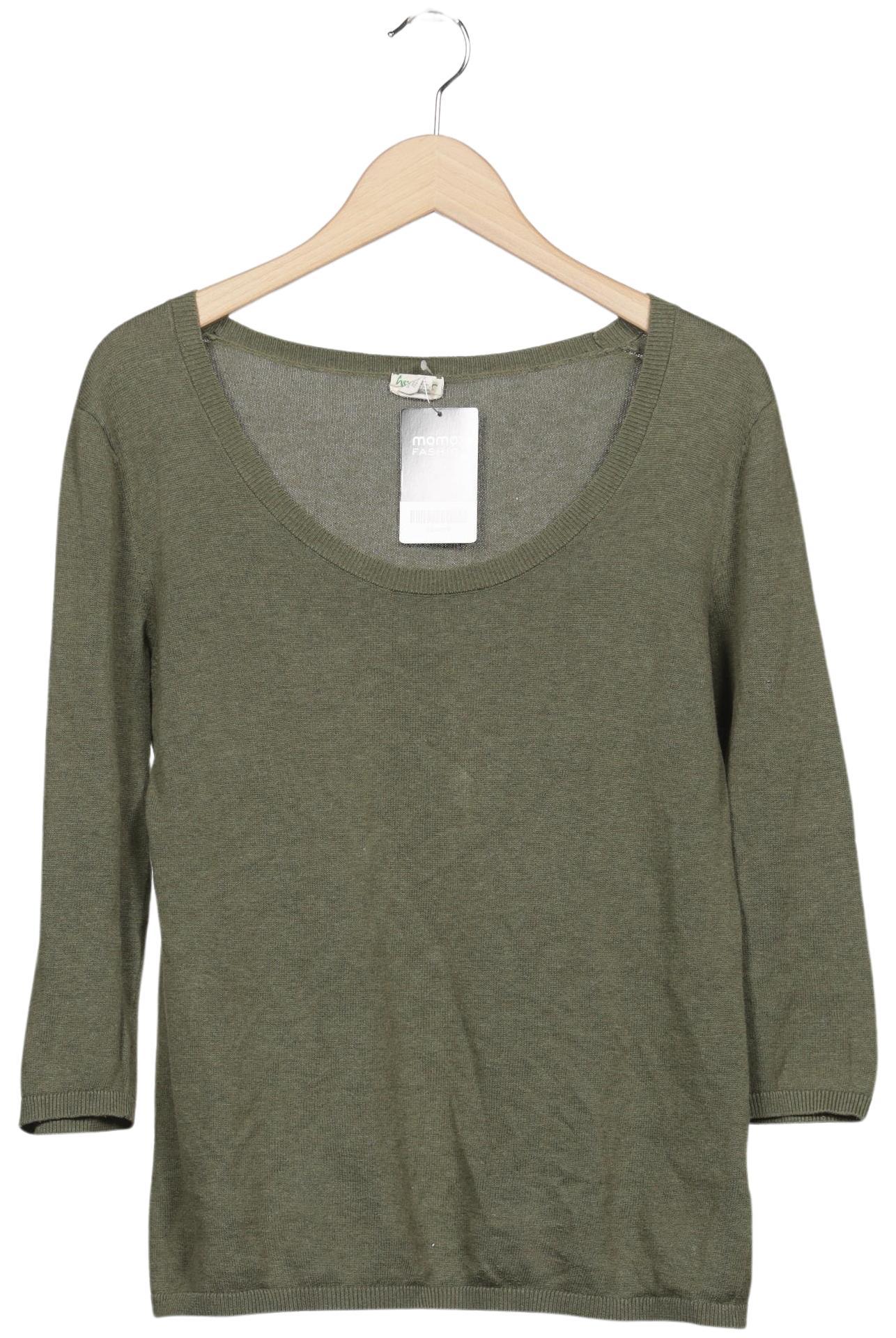 

hessnatur Damen Pullover, grün, Gr. 36