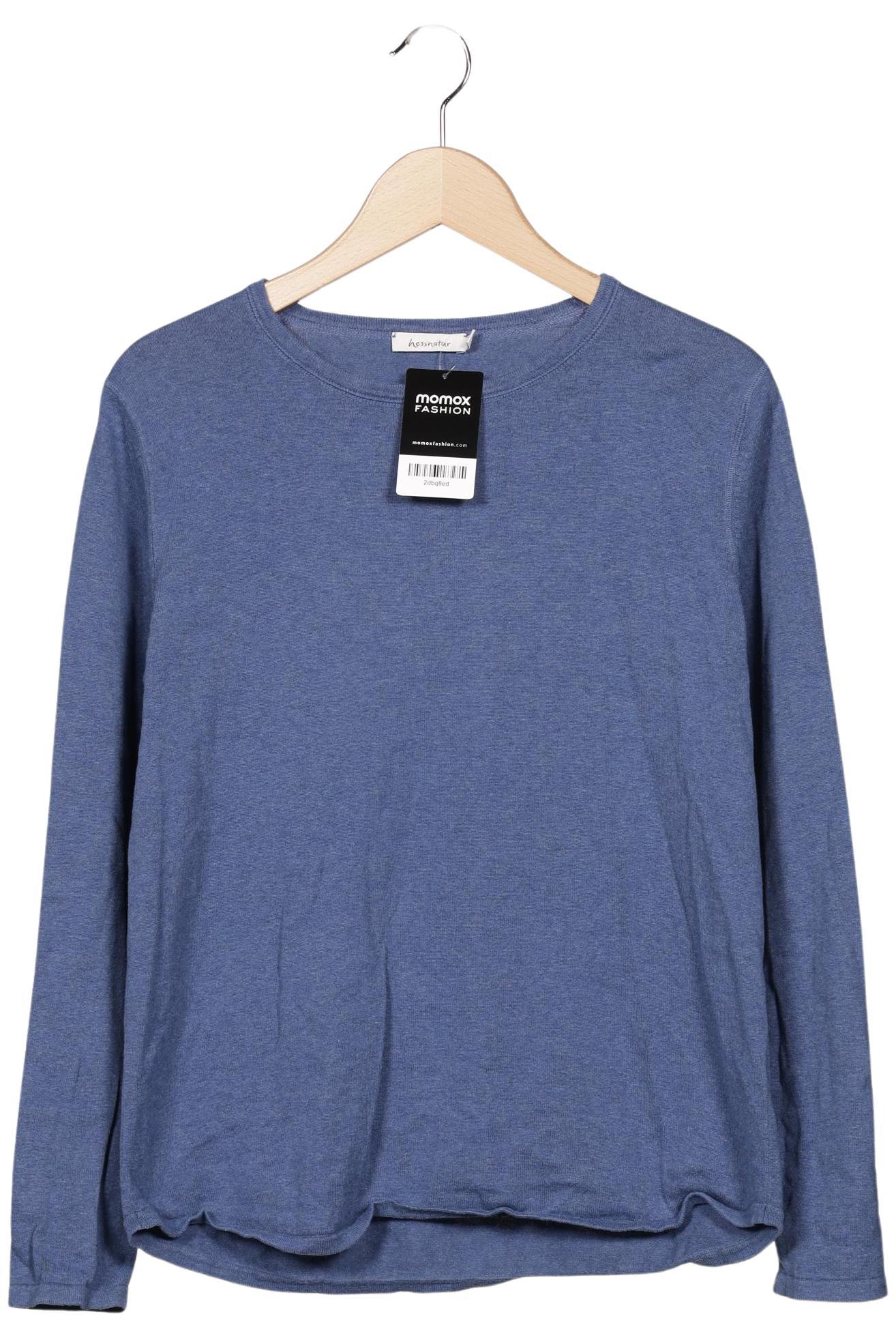 

hessnatur Damen Pullover, blau, Gr. 42