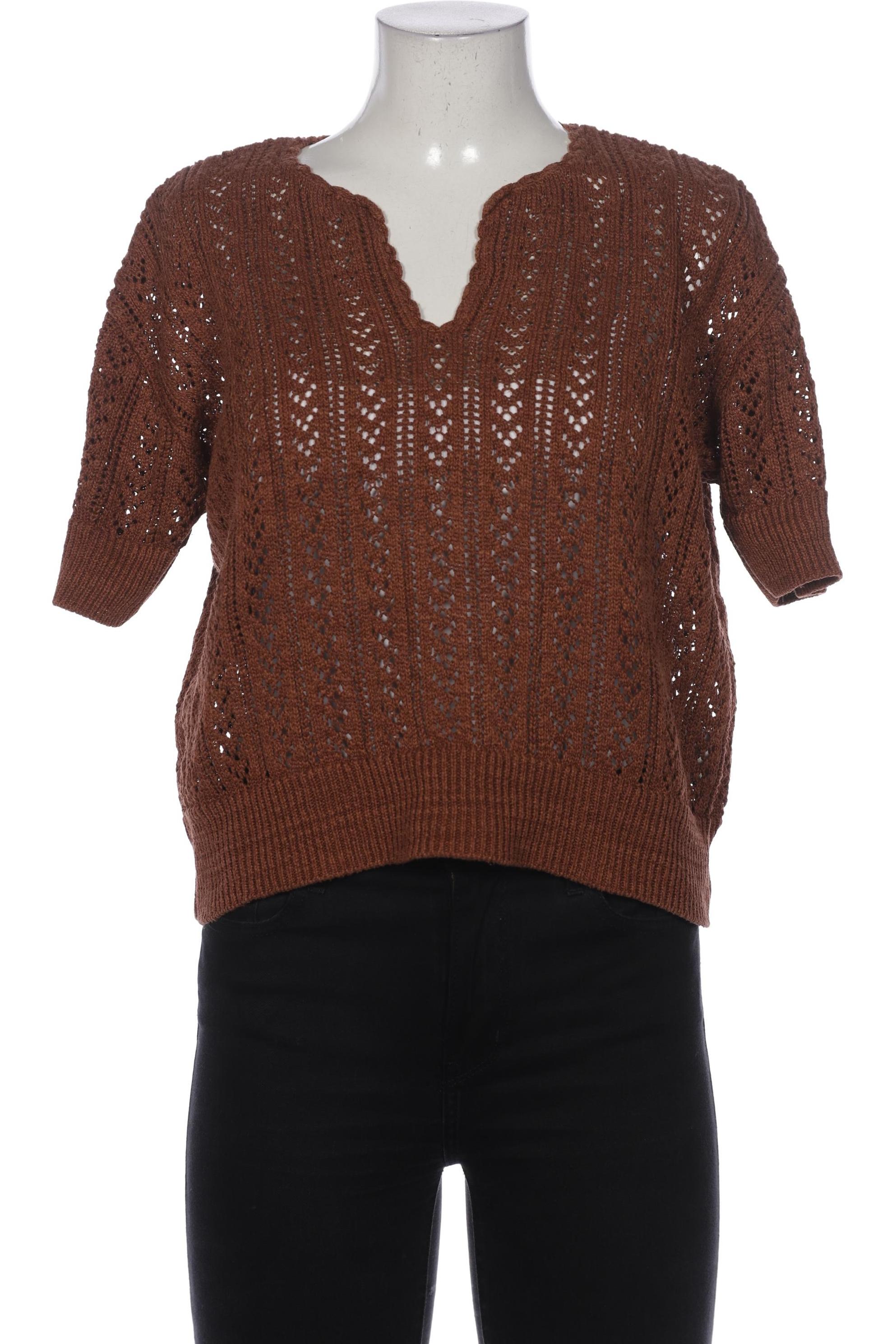 

hessnatur Damen Pullover, braun, Gr. 38