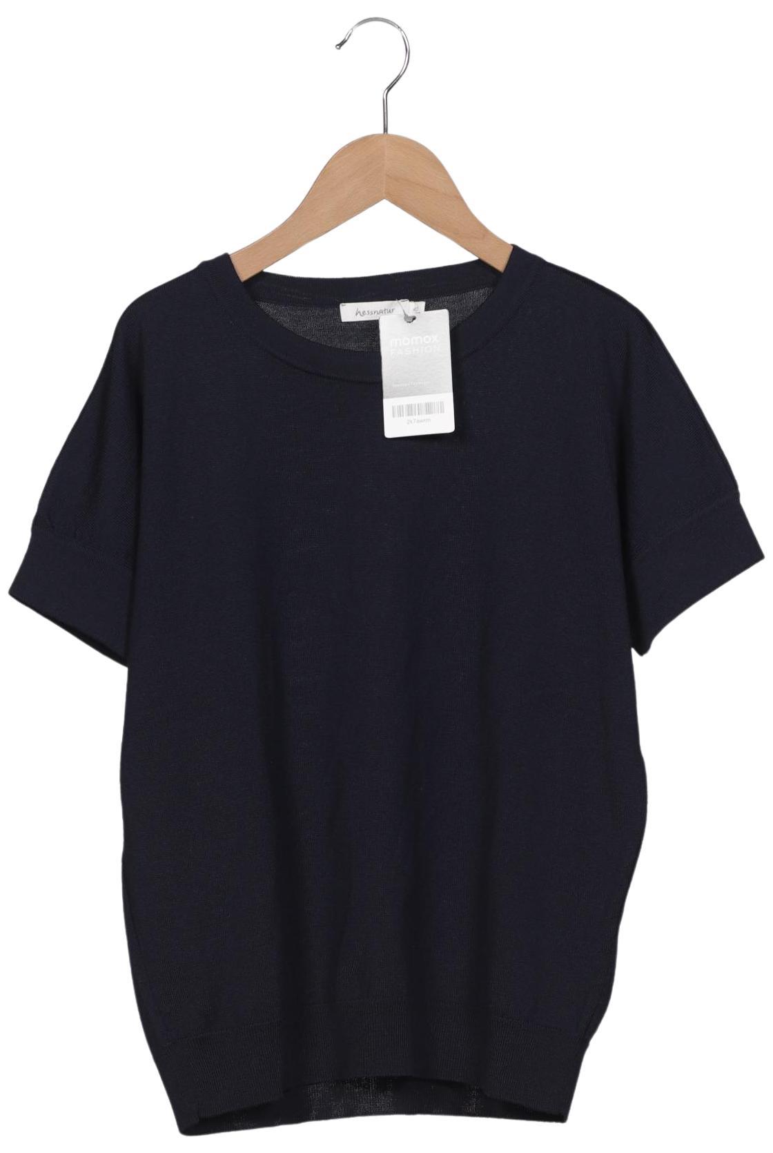

hessnatur Damen Pullover, marineblau, Gr. 40