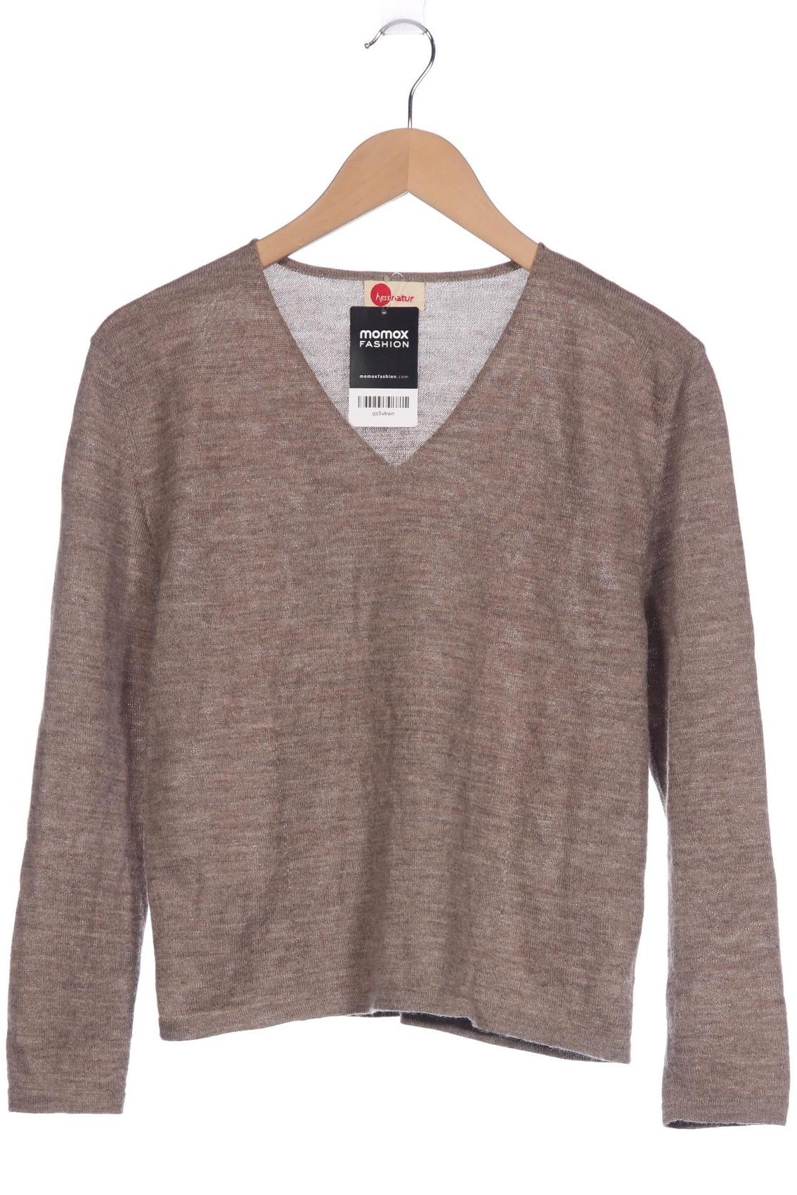

hessnatur Damen Pullover, braun, Gr. 38