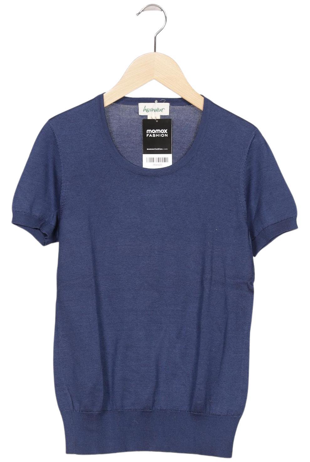 

hessnatur Damen Pullover, marineblau, Gr. 34