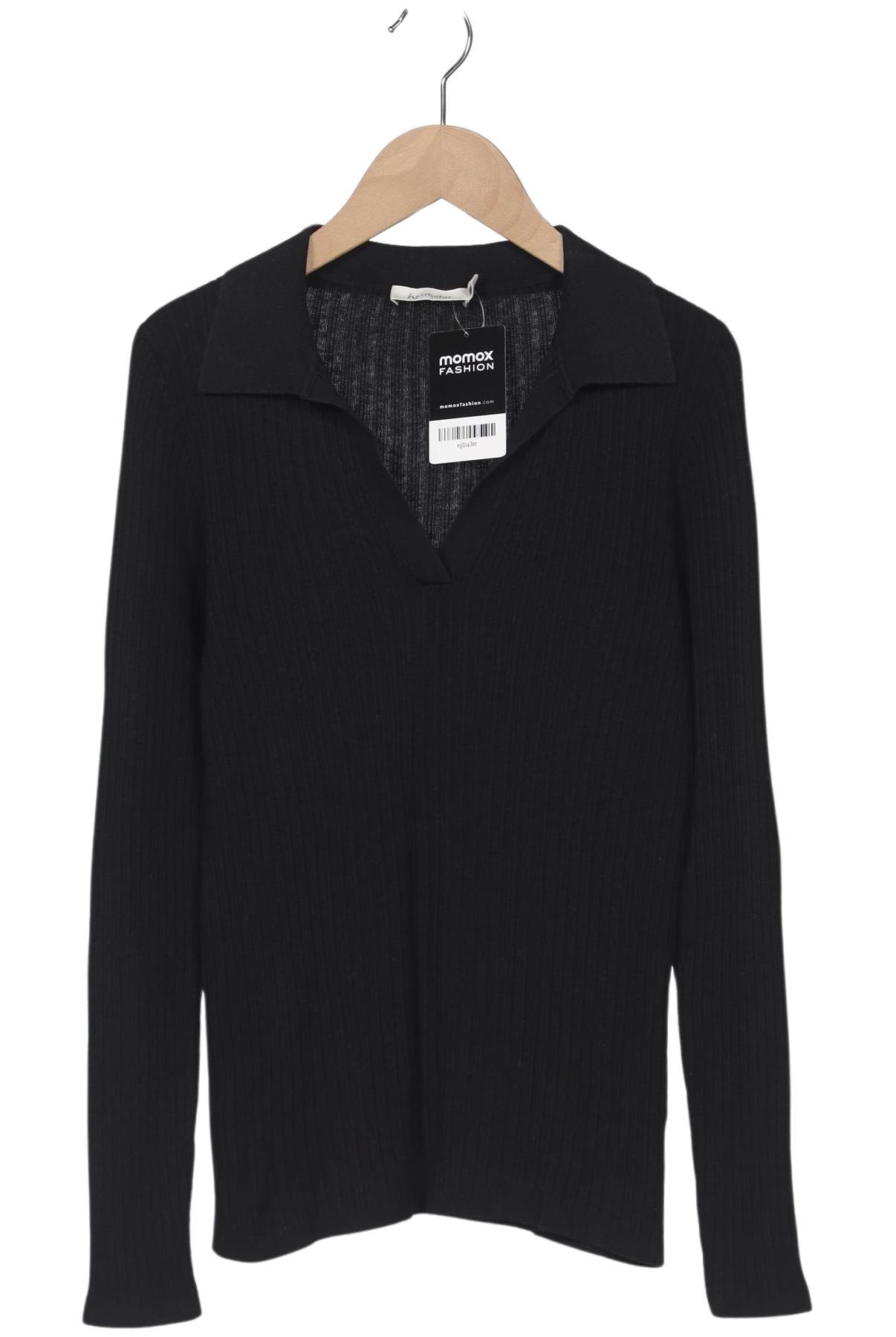 

hessnatur Damen Pullover, schwarz, Gr. 36