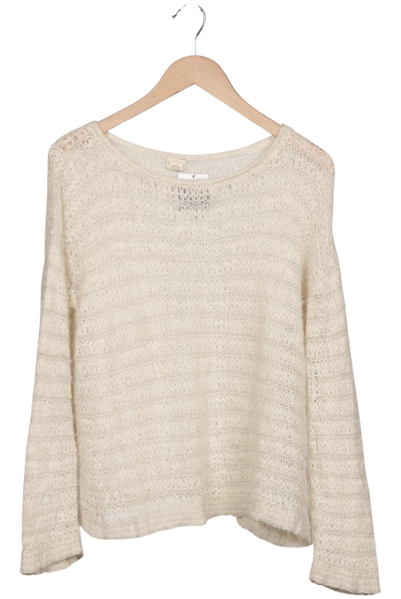 

hessnatur Damen Pullover, cremeweiß, Gr. 38