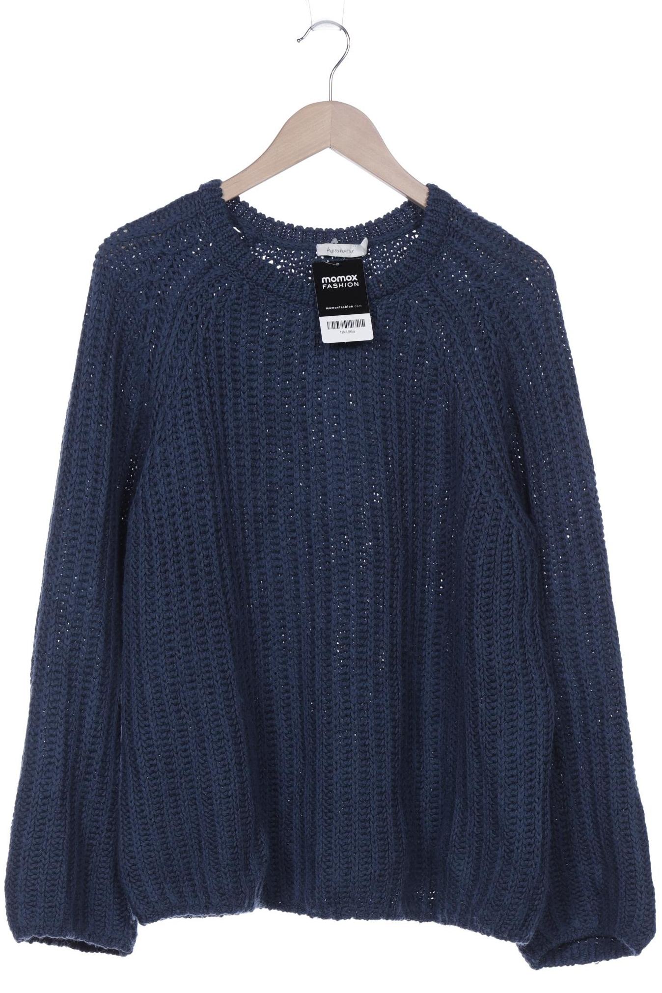 

hessnatur Damen Pullover, marineblau, Gr. 38