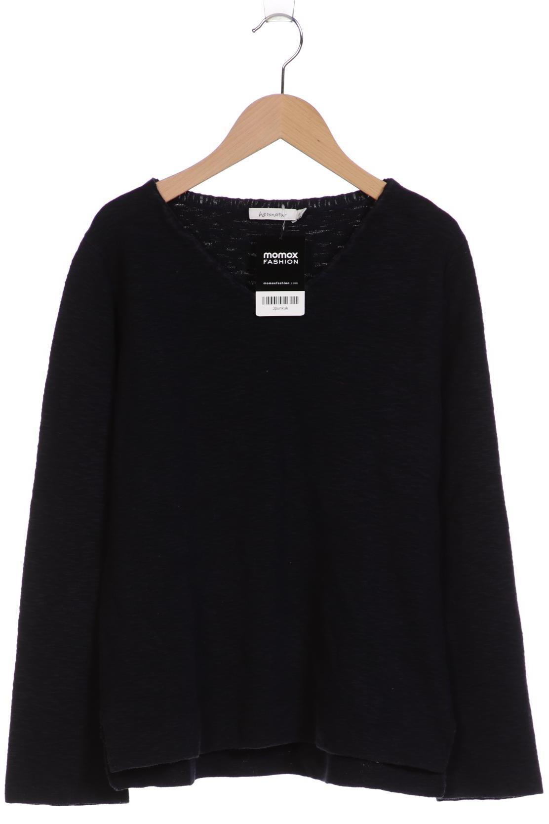 

hessnatur Damen Pullover, marineblau, Gr. 38
