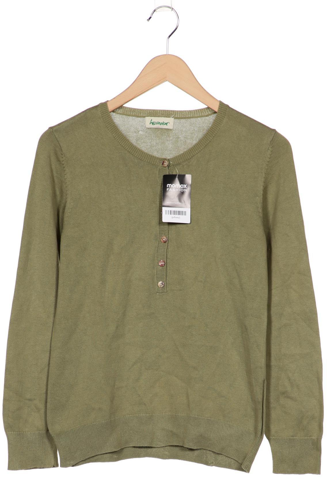 

hessnatur Damen Pullover, grün, Gr. 36