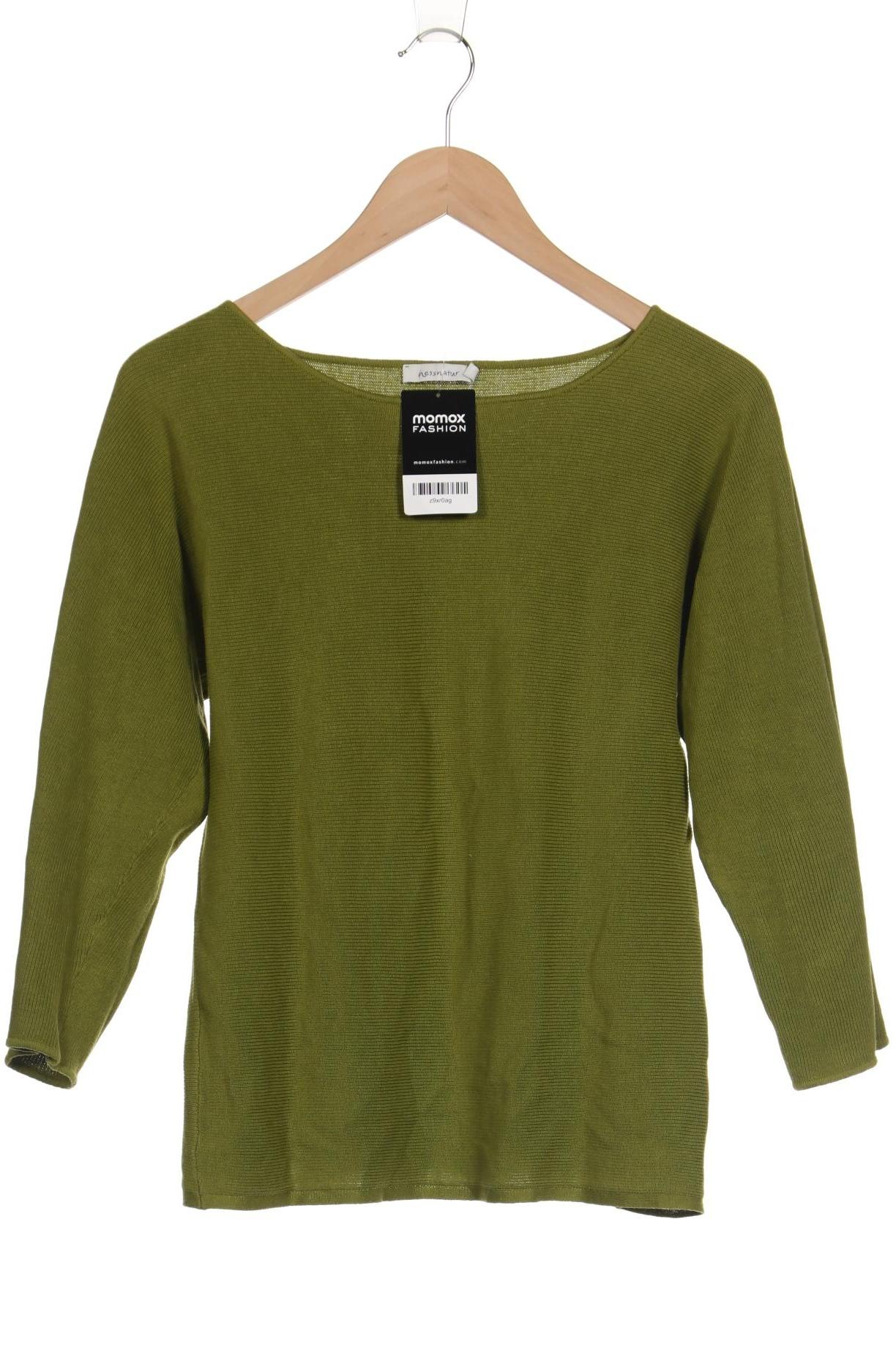 

hessnatur Damen Pullover, grün, Gr. 34