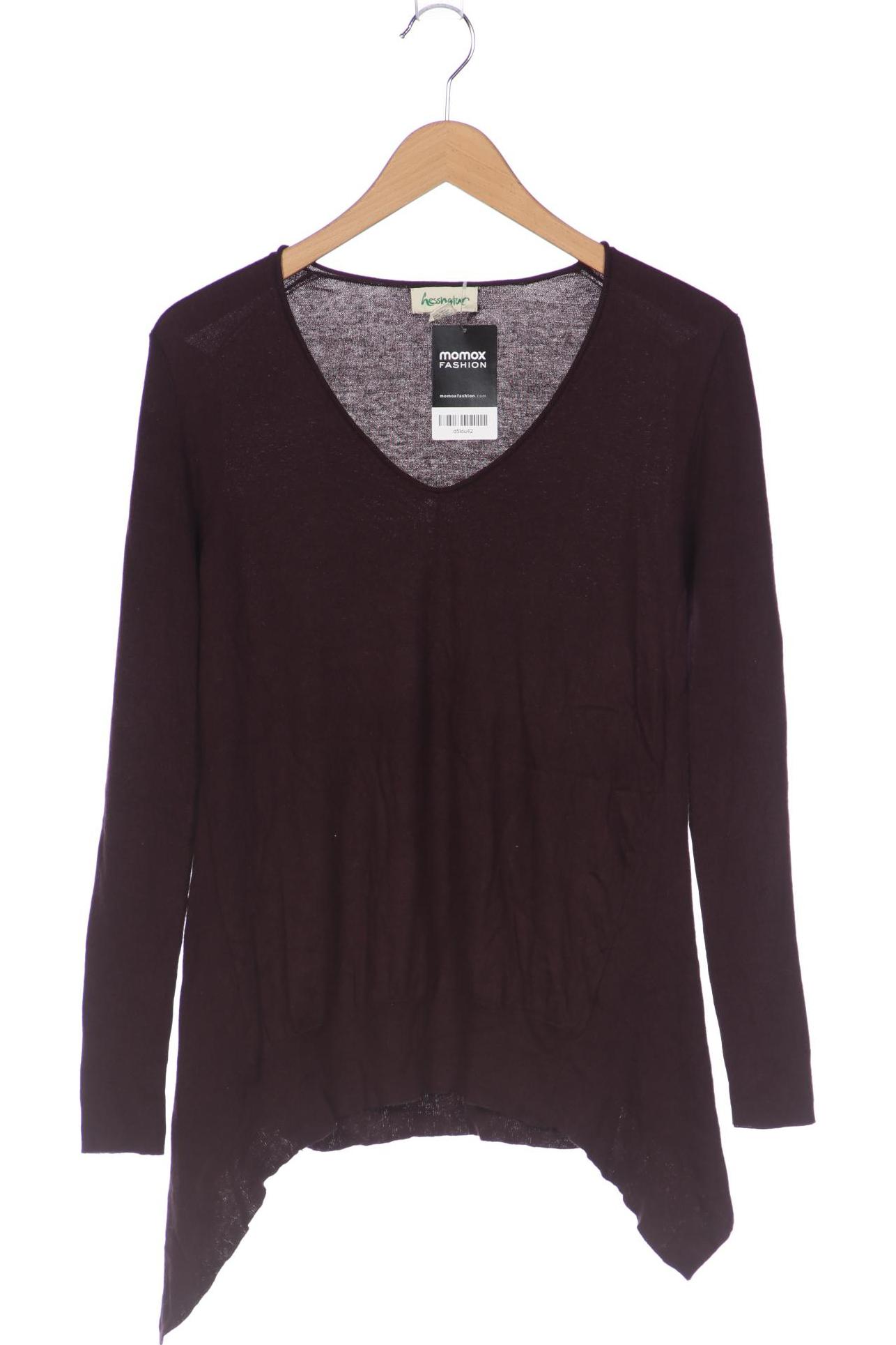 

hessnatur Damen Pullover, bordeaux, Gr. 36