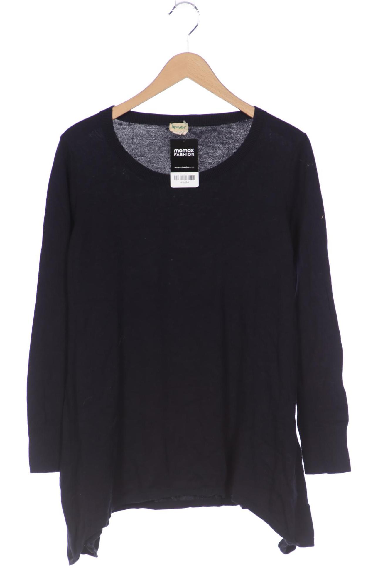 

hessnatur Damen Pullover, marineblau, Gr. 40