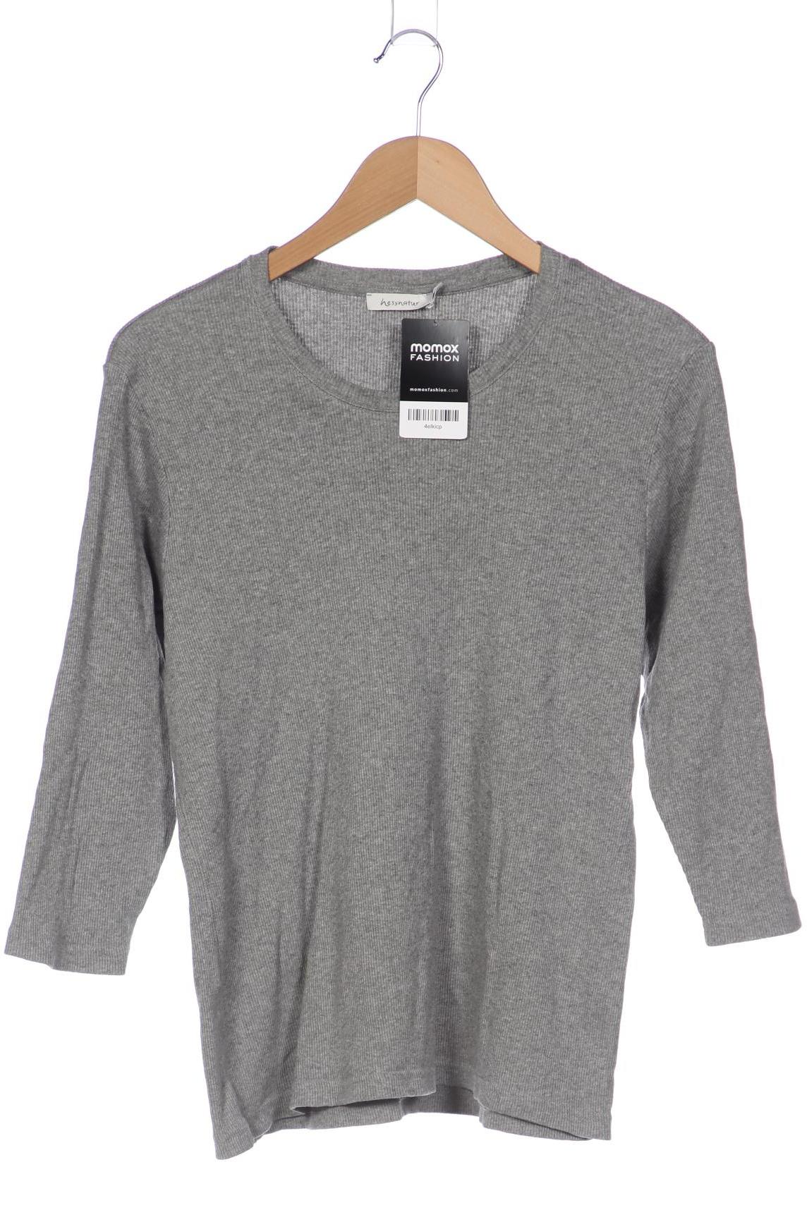 

hessnatur Damen Pullover, grau, Gr. 48