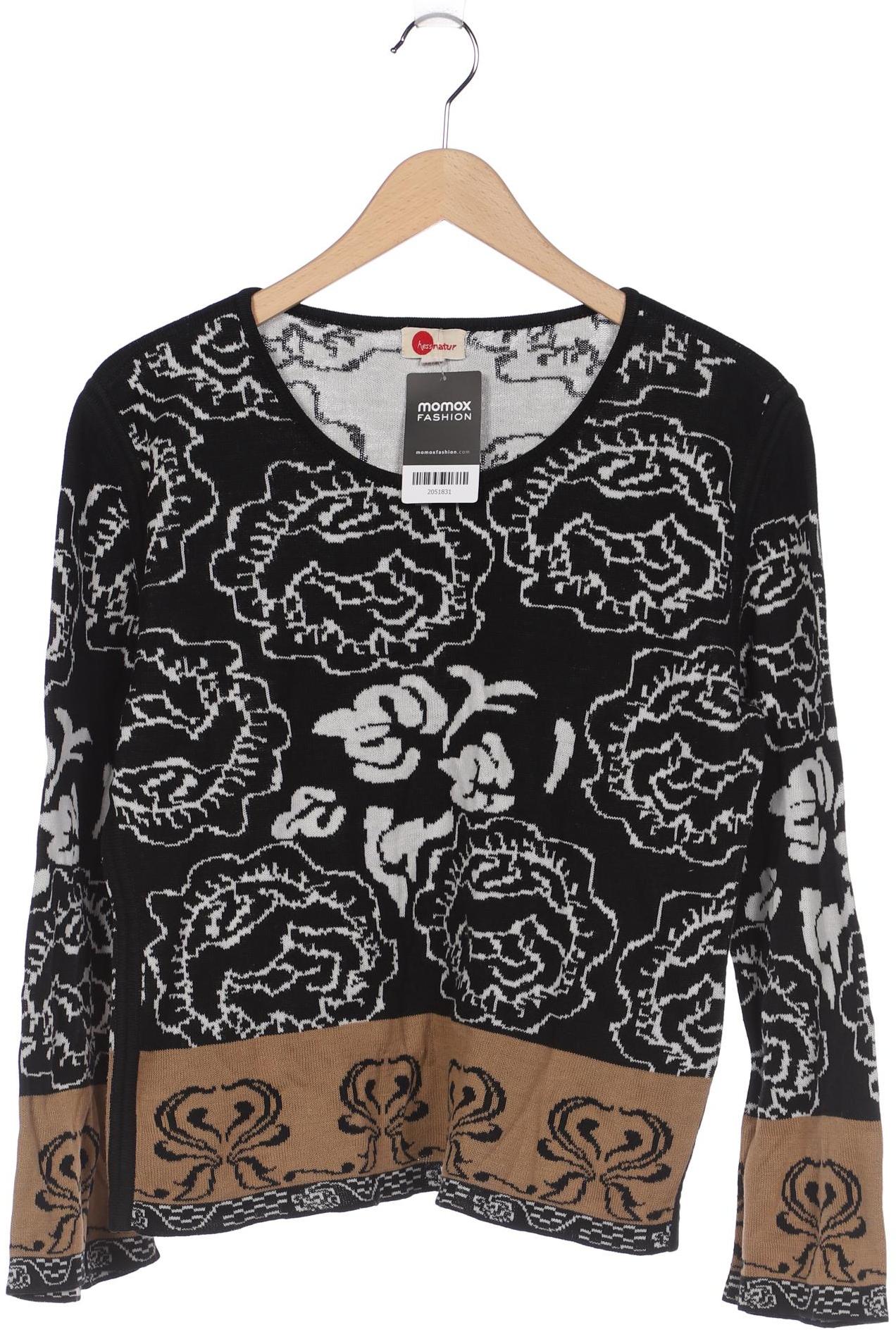 

hessnatur Damen Pullover, schwarz, Gr. 42