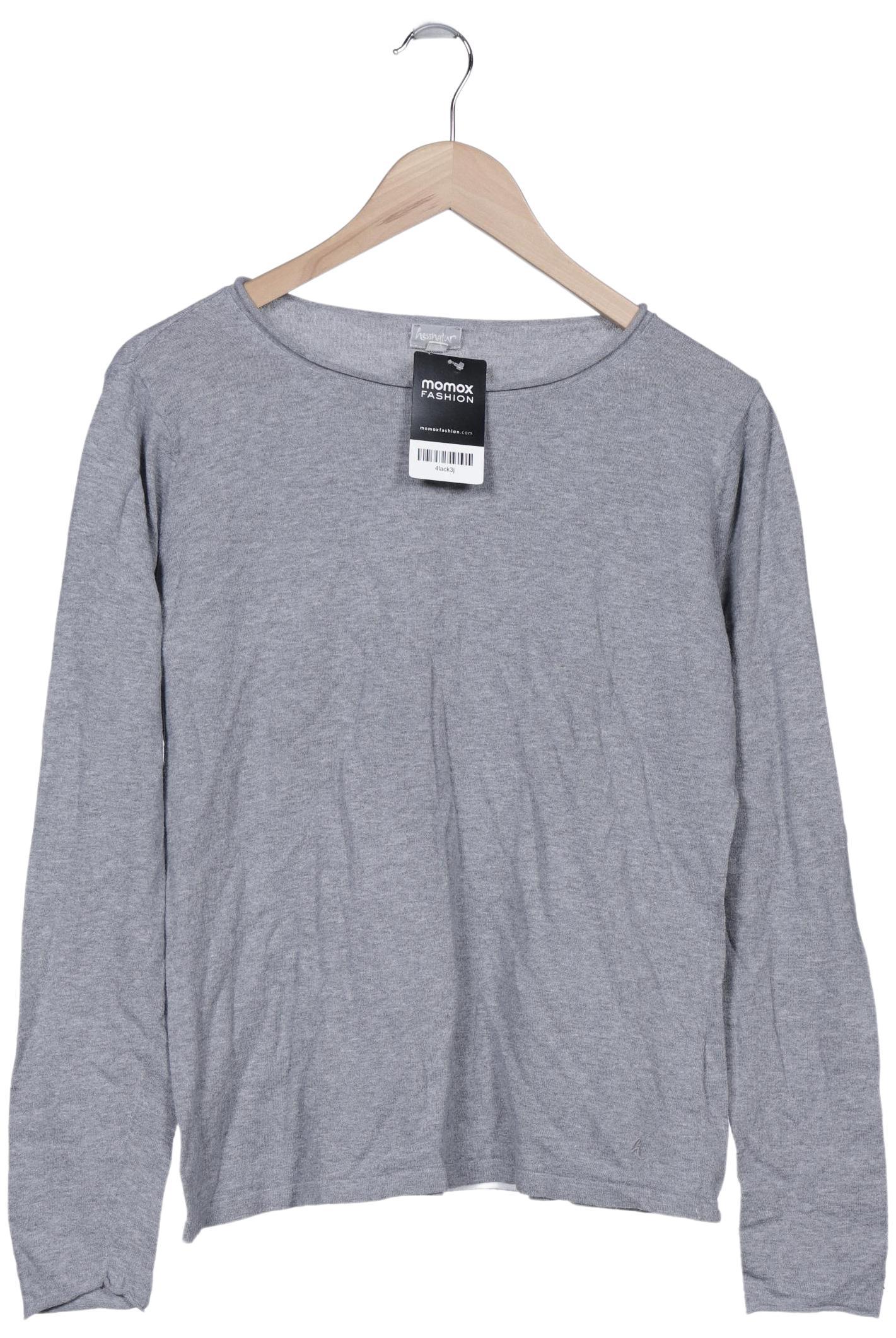 

hessnatur Damen Pullover, grau, Gr. 40