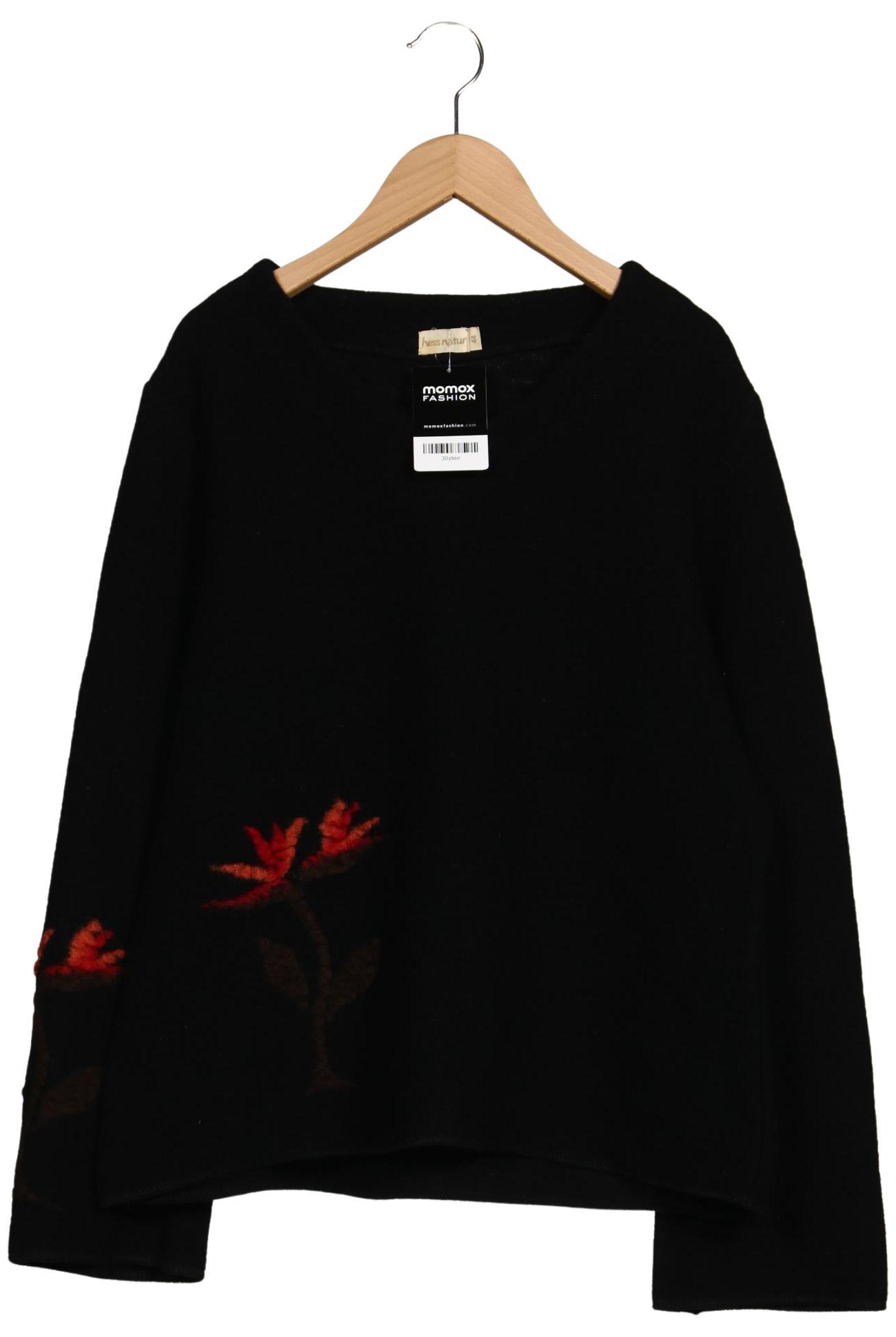 

hessnatur Damen Pullover, schwarz, Gr. 44