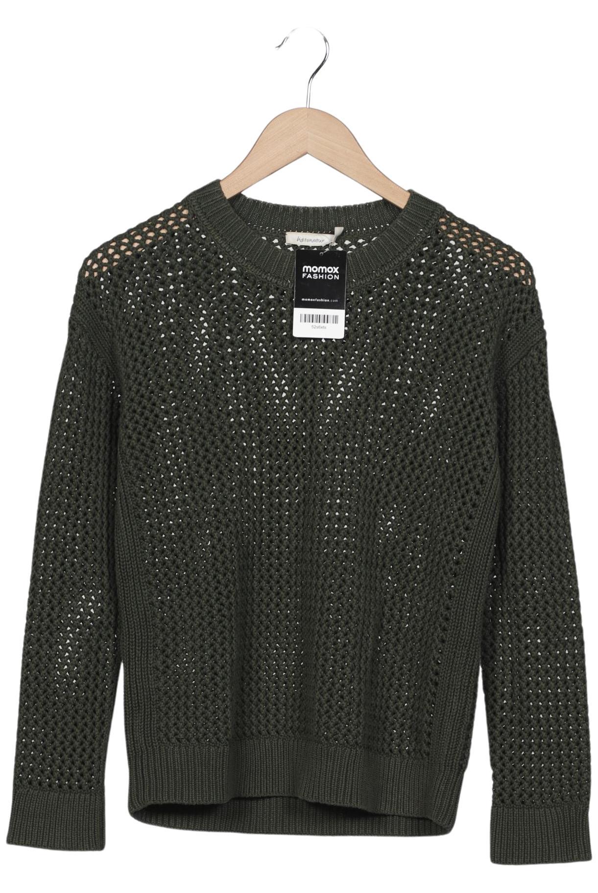 

hessnatur Damen Pullover, grün, Gr. 36
